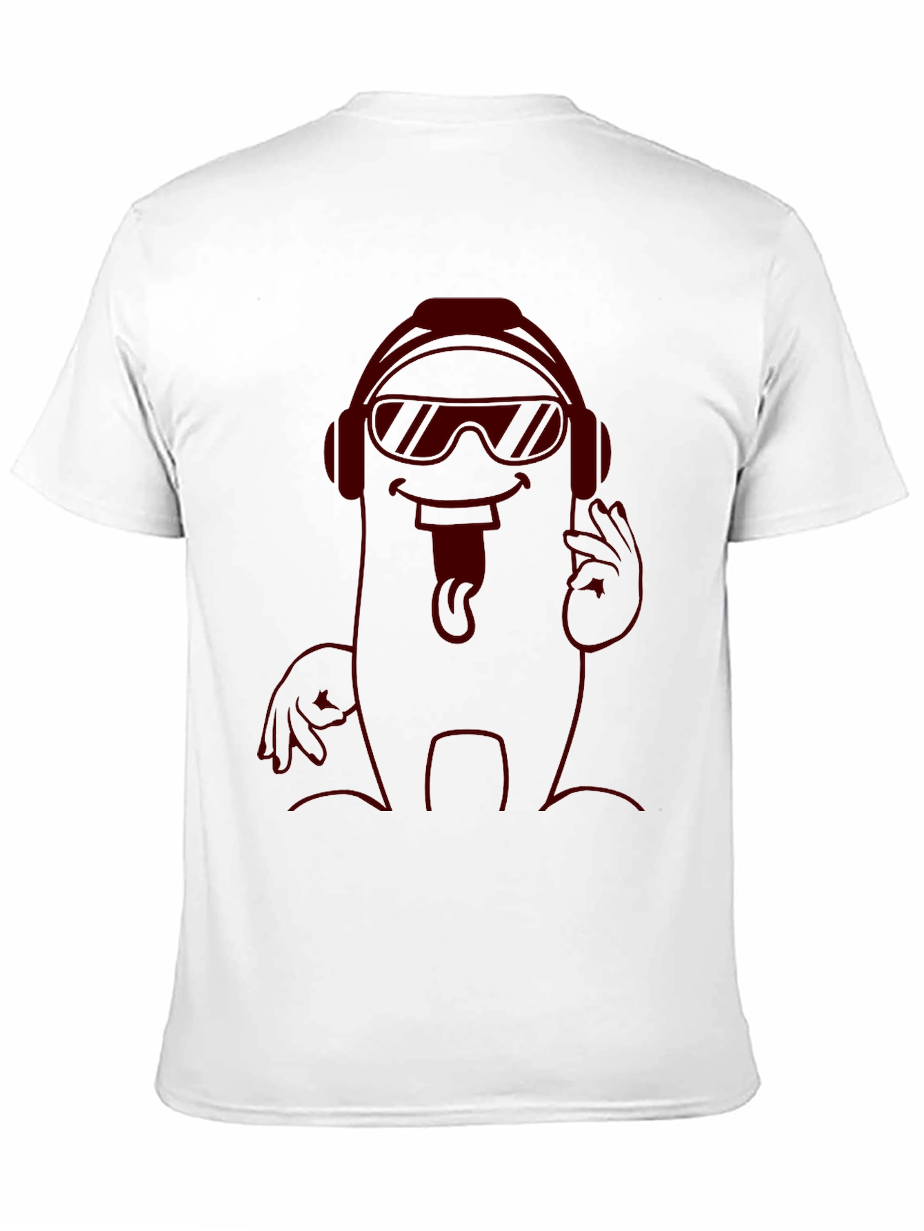 Black Cool Graphic T-Shirt - Black view 11