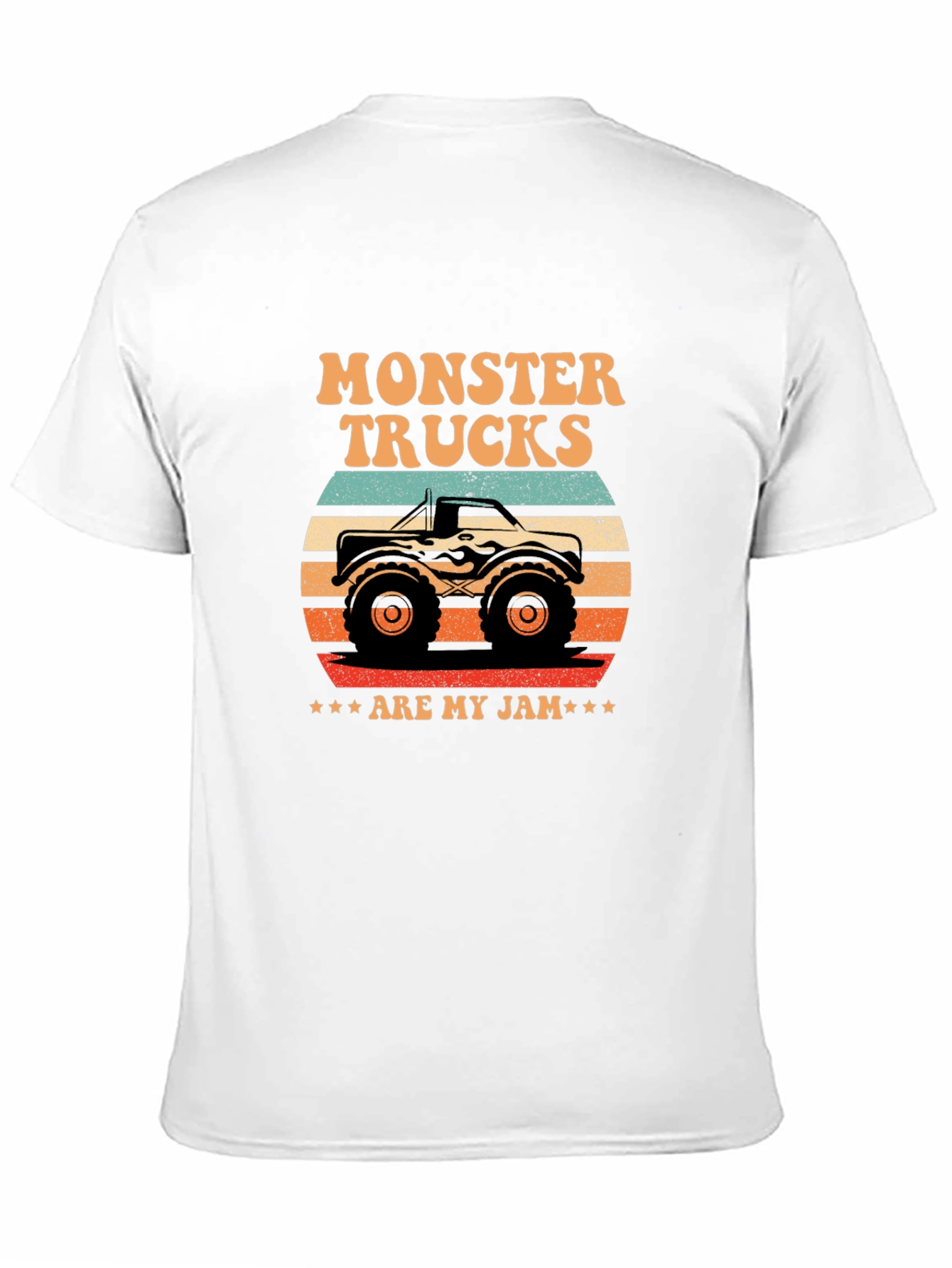 Black Monster Truck Graphic Tee - "Are My Jam" view 11