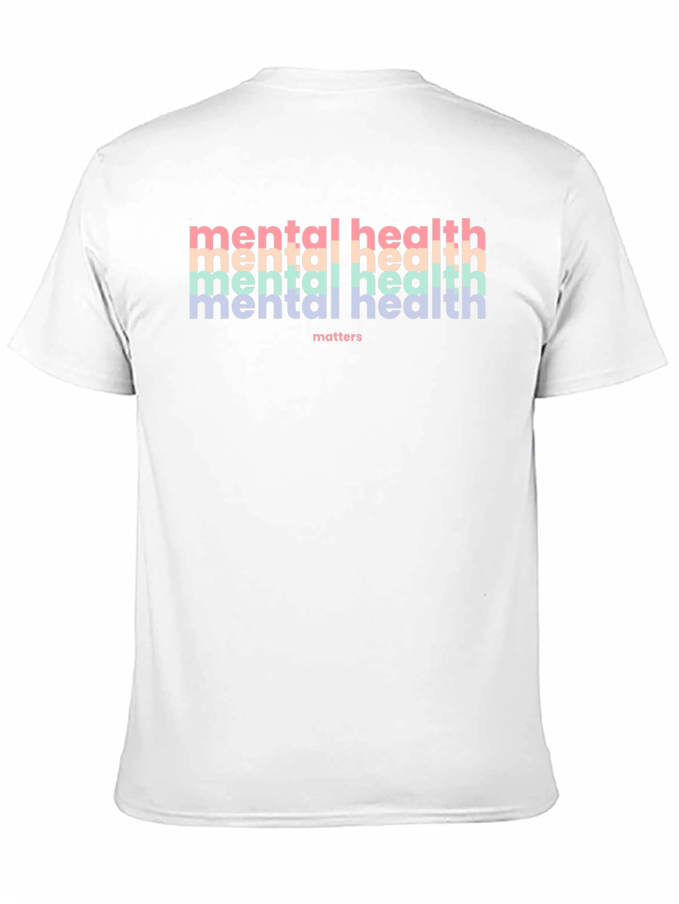 Black Mental Health Matters Graphic Tee - Black view 11