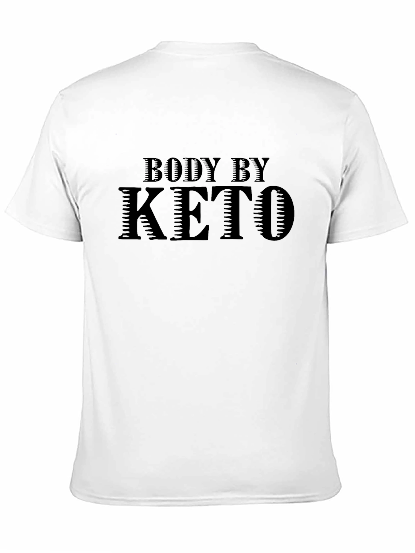 Black Body By Keto Black Graphic T-Shirt view 11