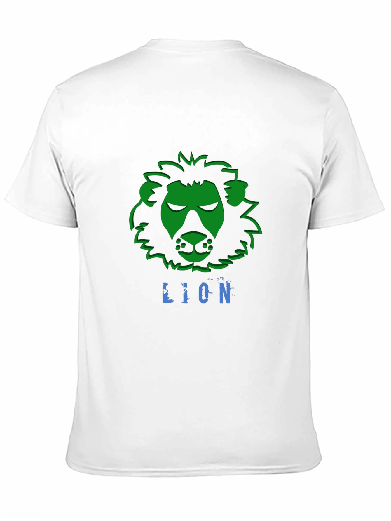 Black Lion Graphic T-Shirt - Black Crew Neck Tee view 11