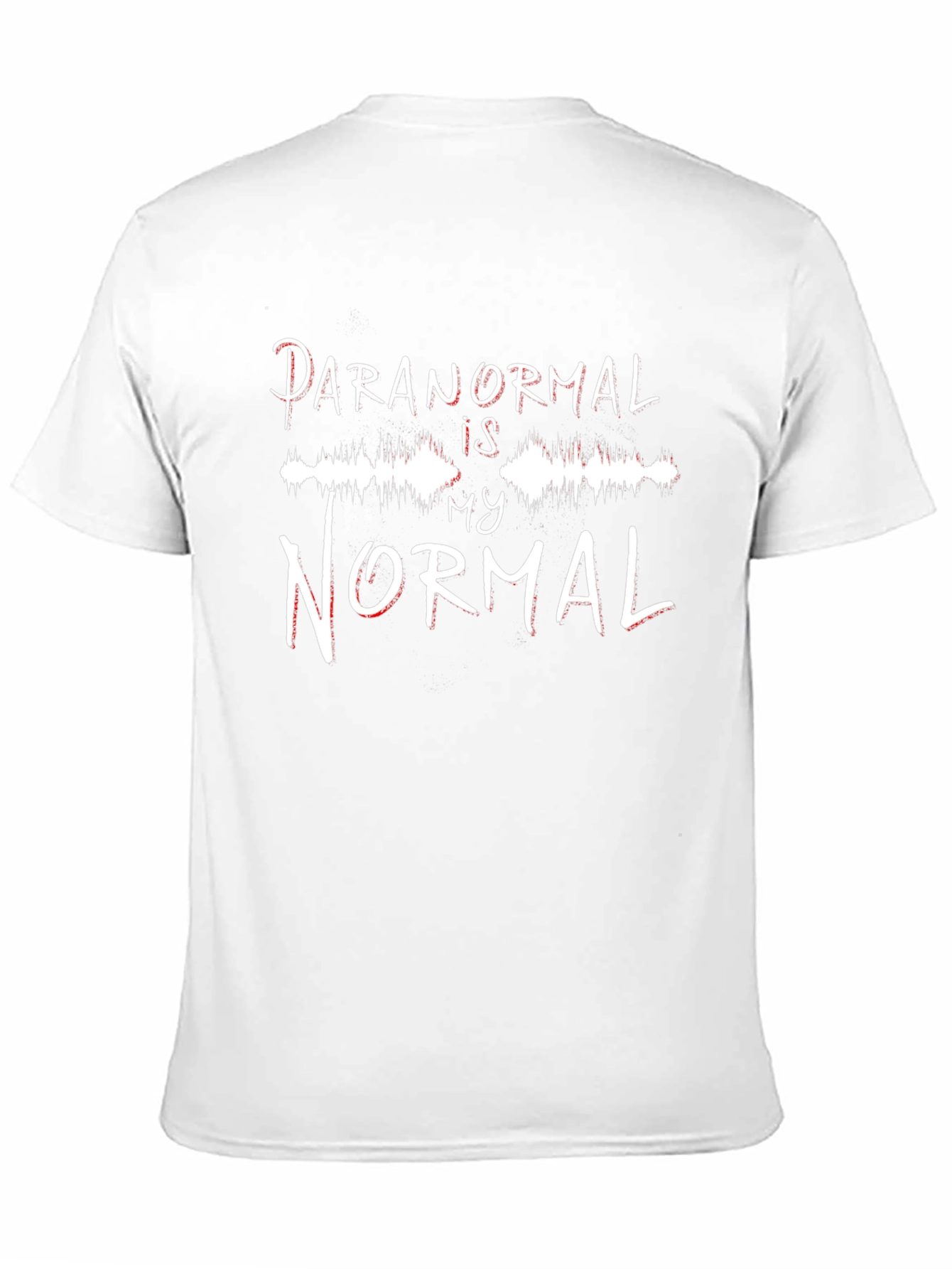 Black Paranormal Is My Normal Graphic Tee - Black view 11
