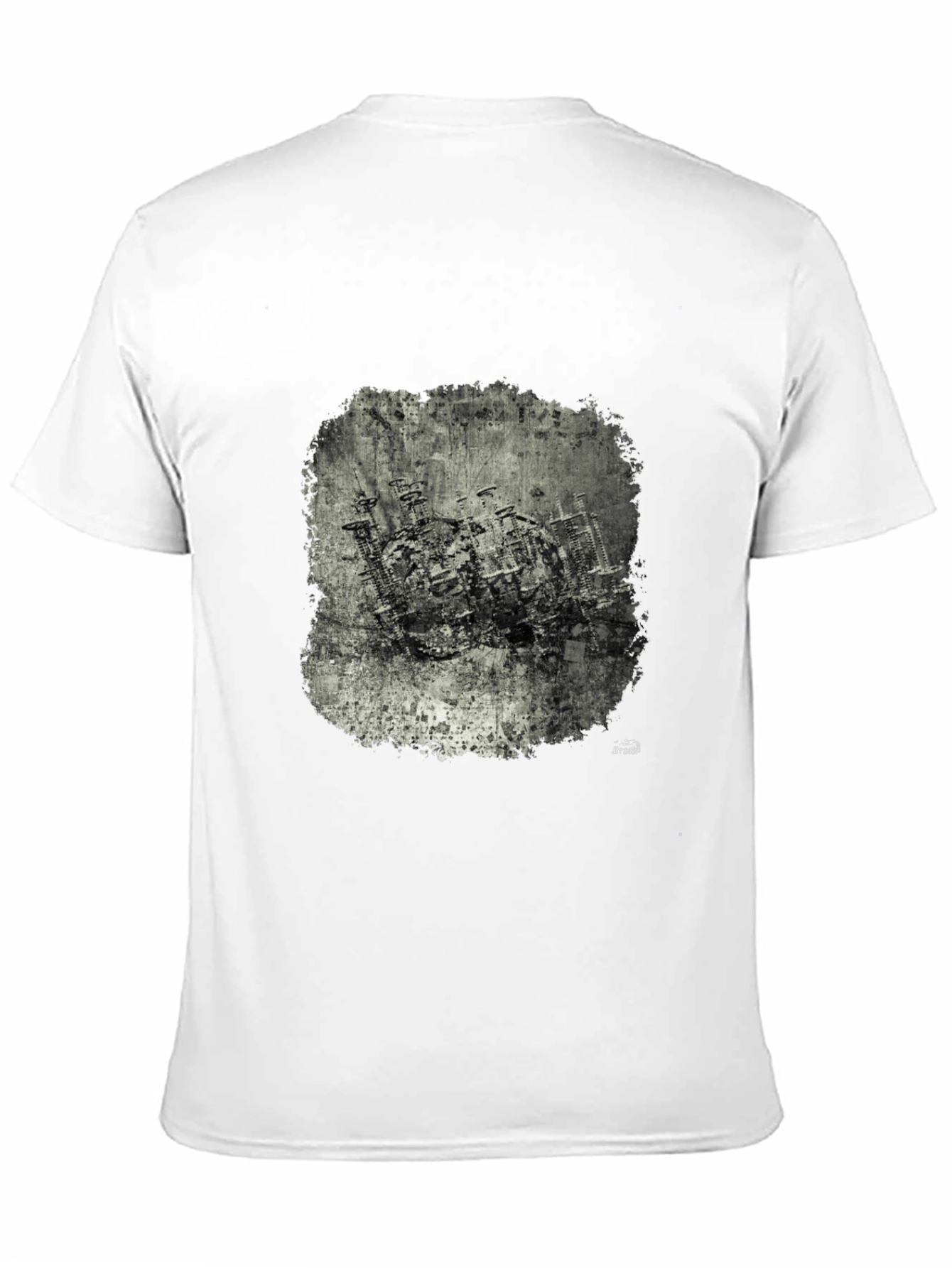 Black Urban Decay Graphic Tee - Black Cotton Blend view 11