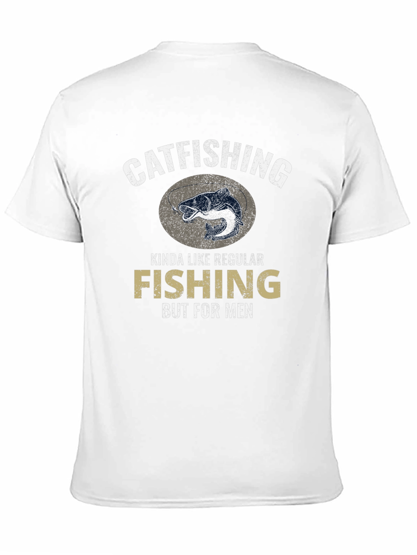Black Catfishing T-Shirt - Fishing But For Men view 11