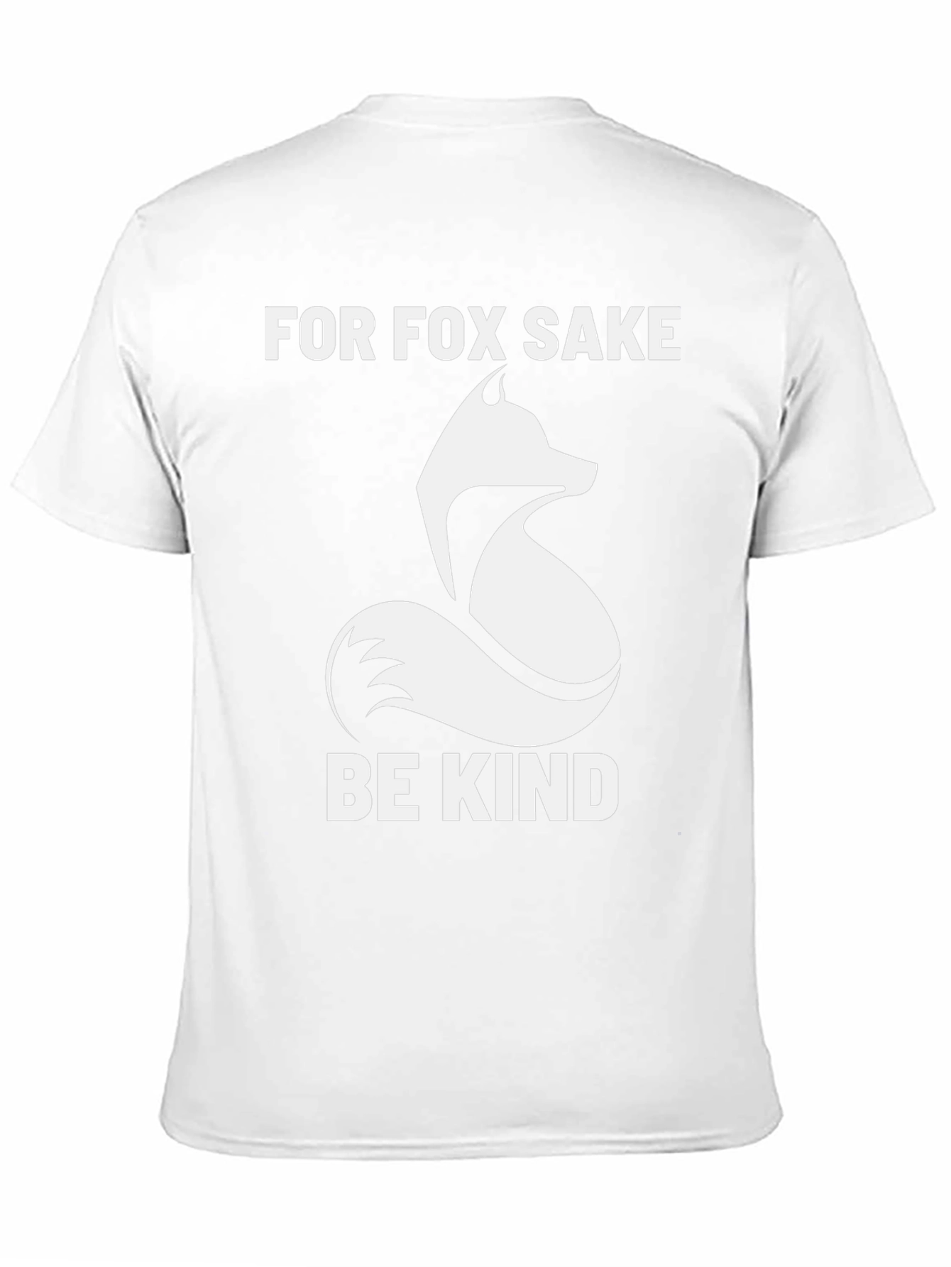 Black For Fox Sake Be Kind Graphic Tee view 11