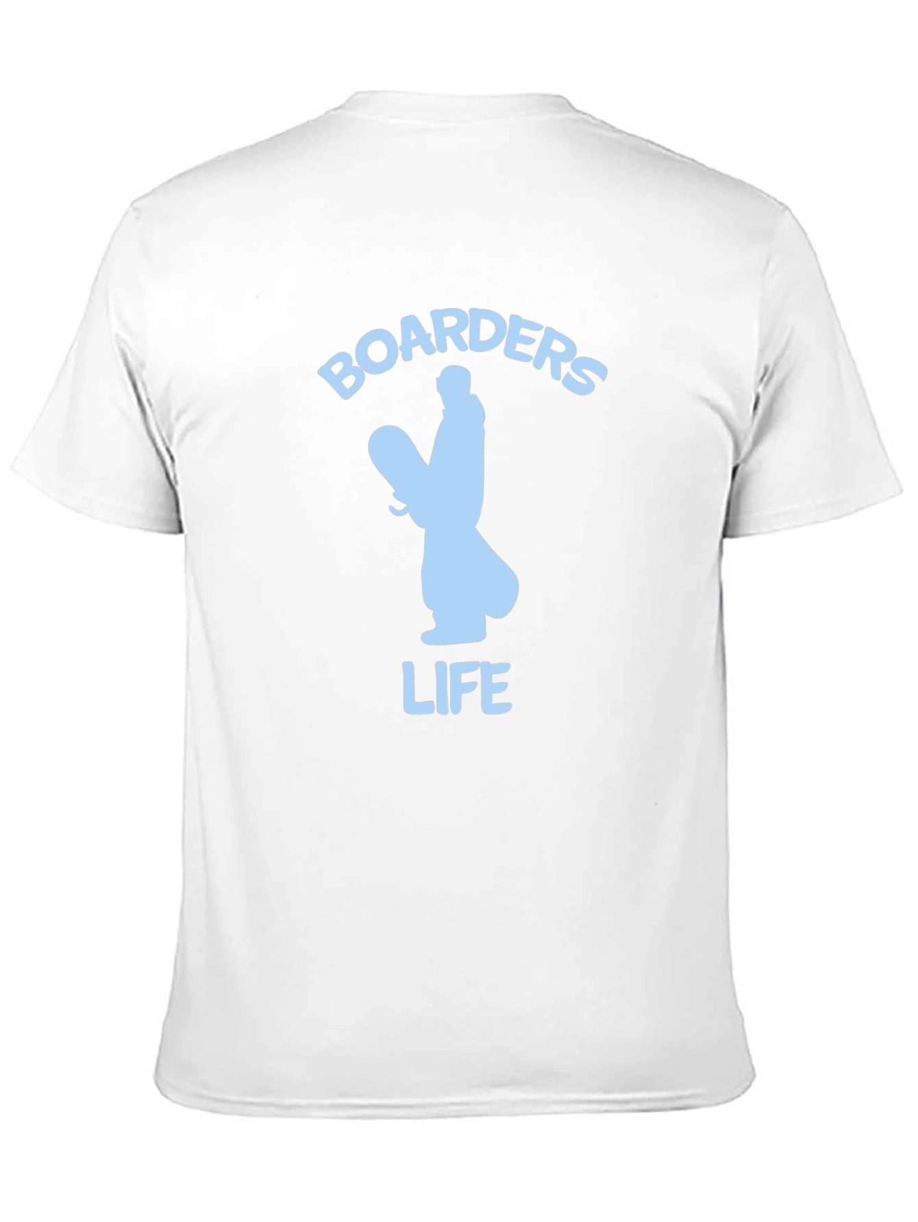 Black Boarders Life Graphic Tee - Snowboarder Apparel view 11