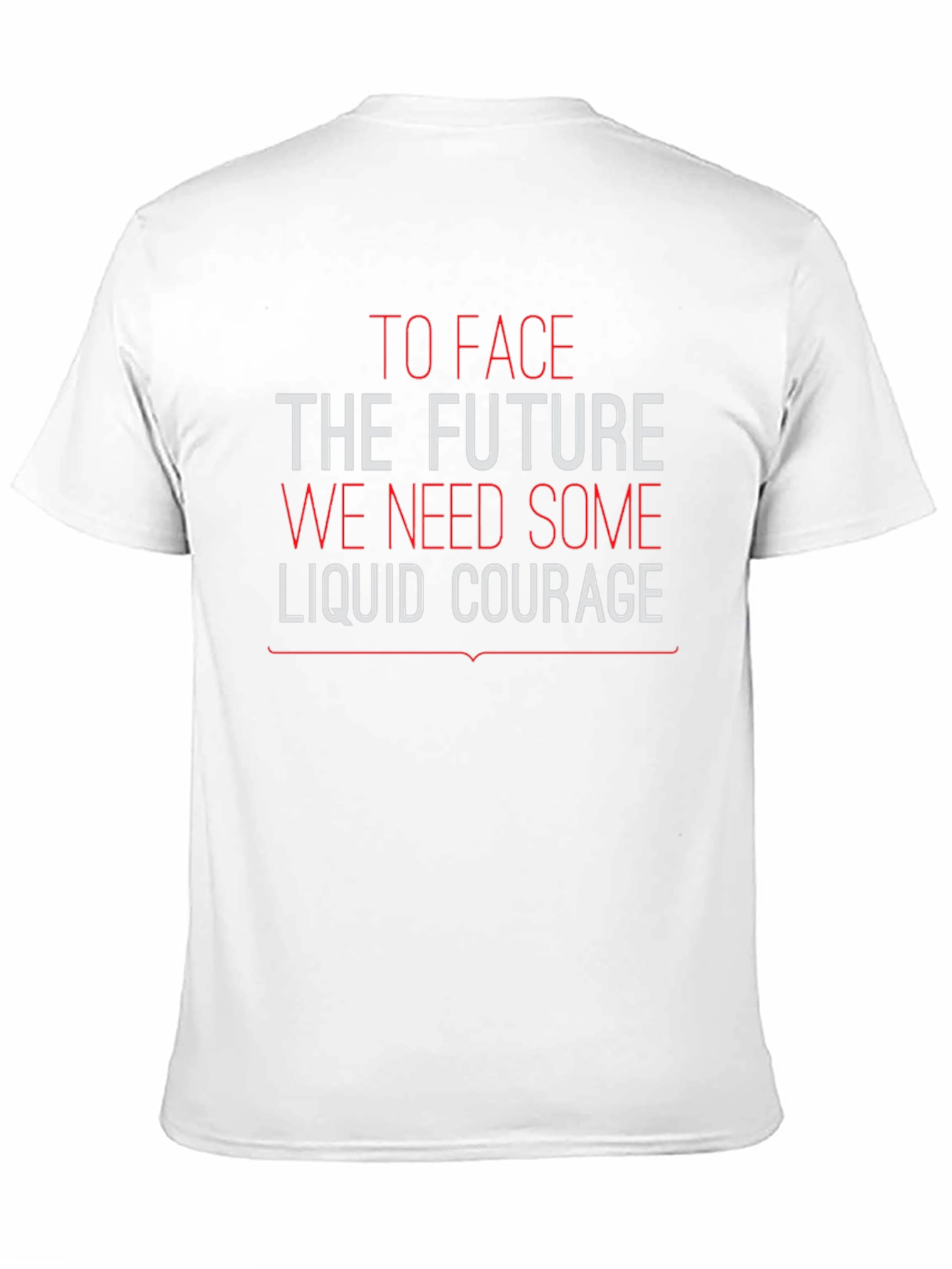 Black Liquid Courage Graphic T-Shirt view 11