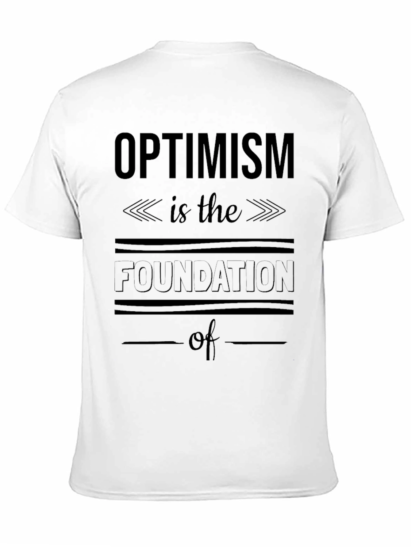 Black Optimism Foundation Graphic Tee - Unisex Black T-Shirt view 11