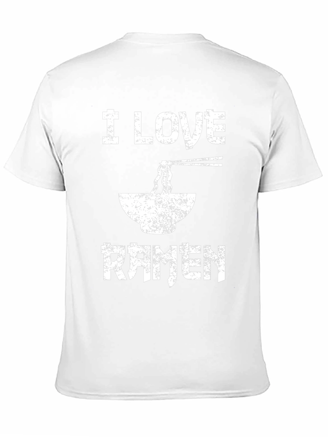 Black I Love Ramen Graphic Tee - Black view 11