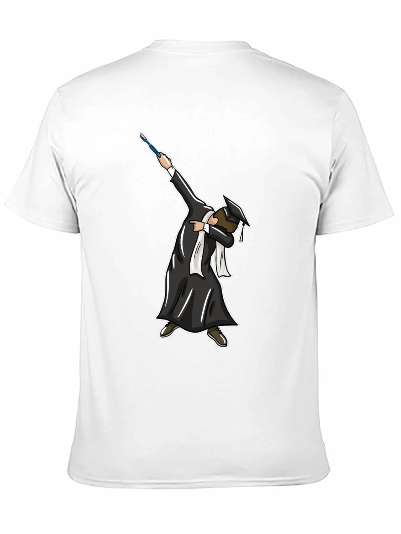 Black Graduation Dabbing T-Shirt view 11