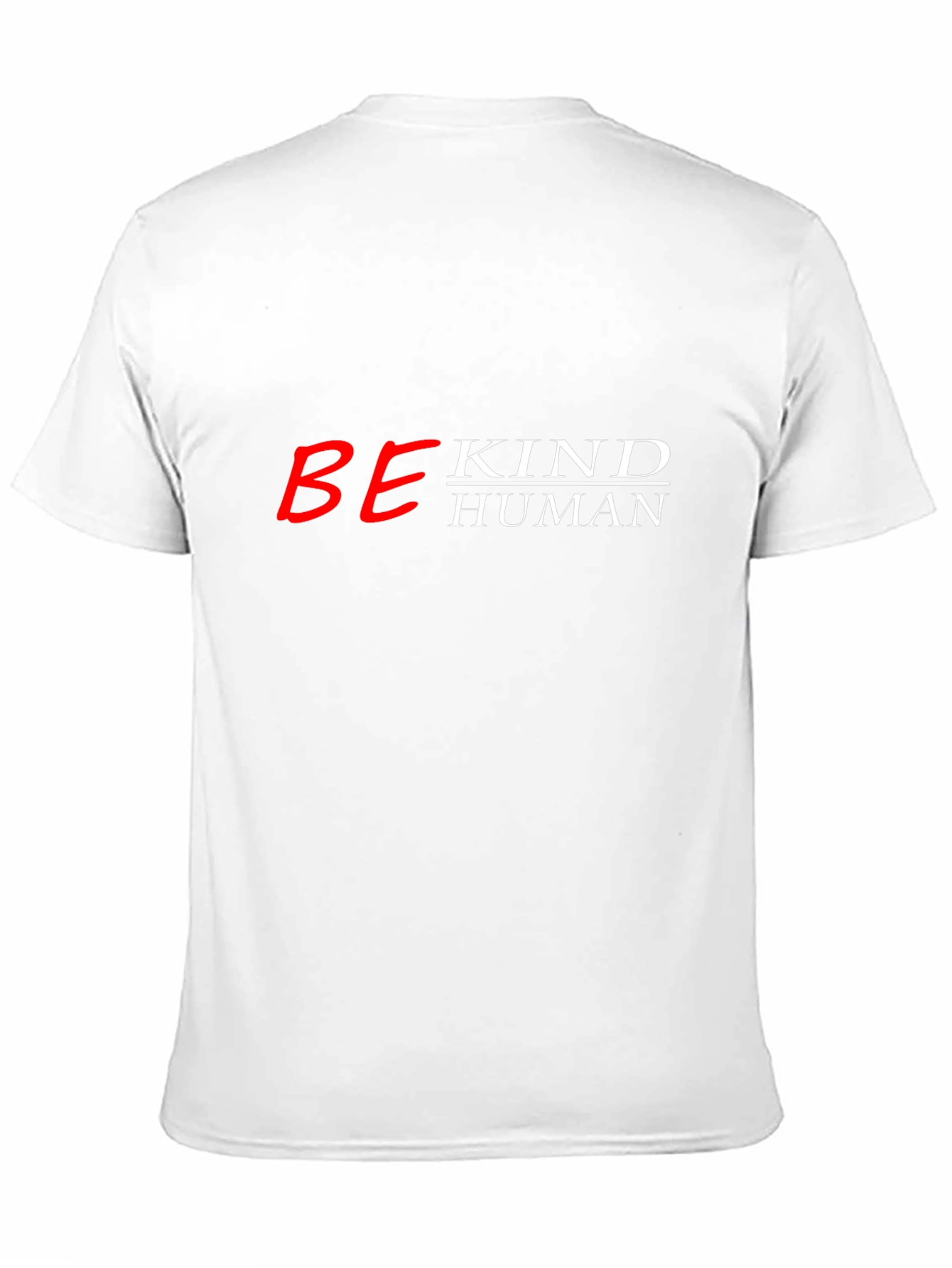 Black Be Kind Human Black Graphic Tee view 11