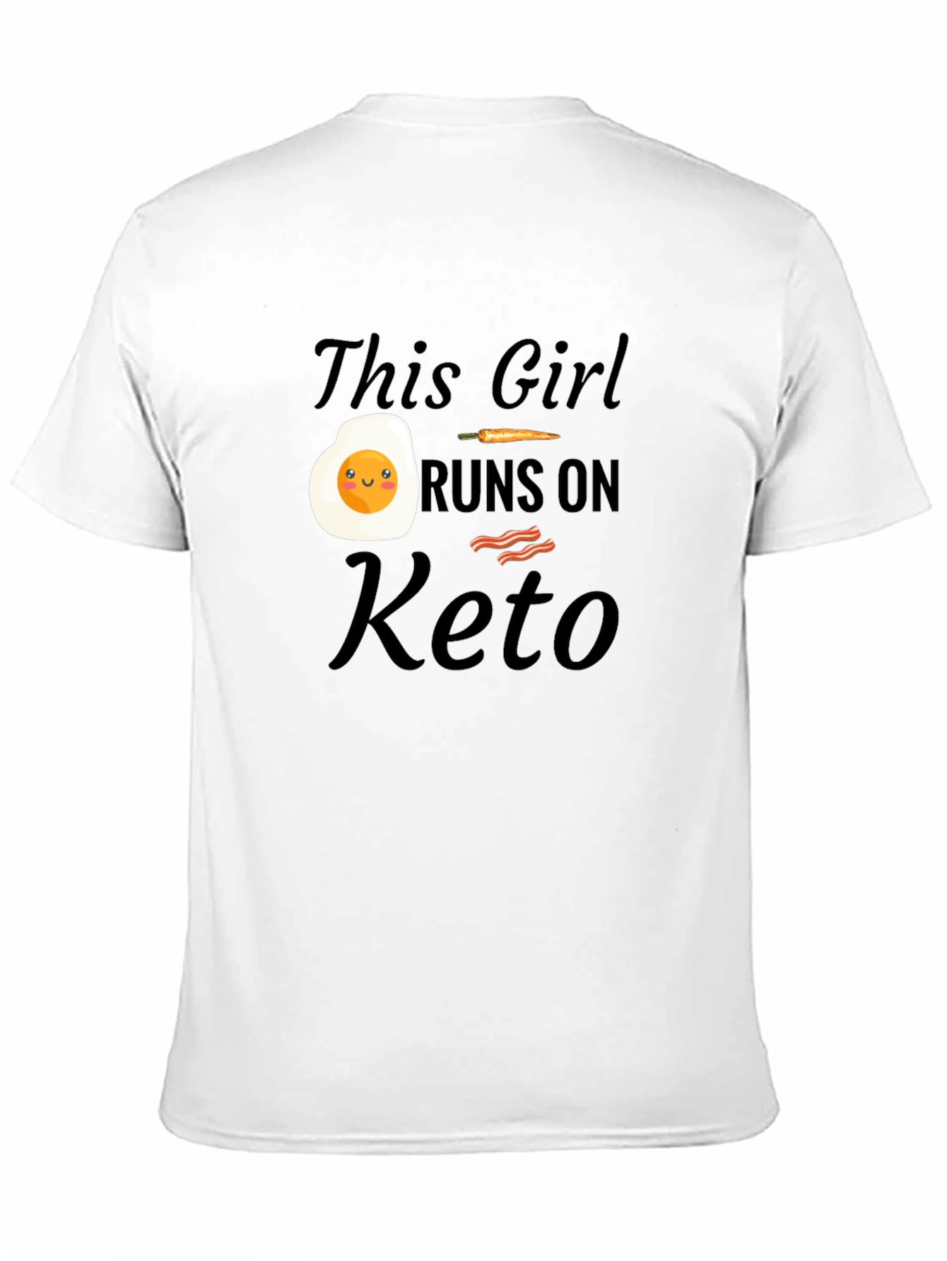 This Girl Runs on Keto T-Shirt - 11