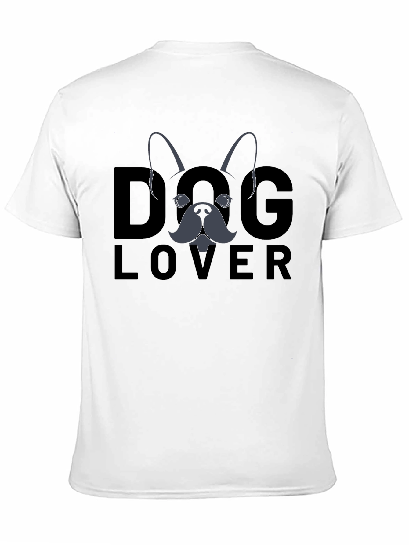 Black Dog Lover Graphic T-Shirt - Black view 11