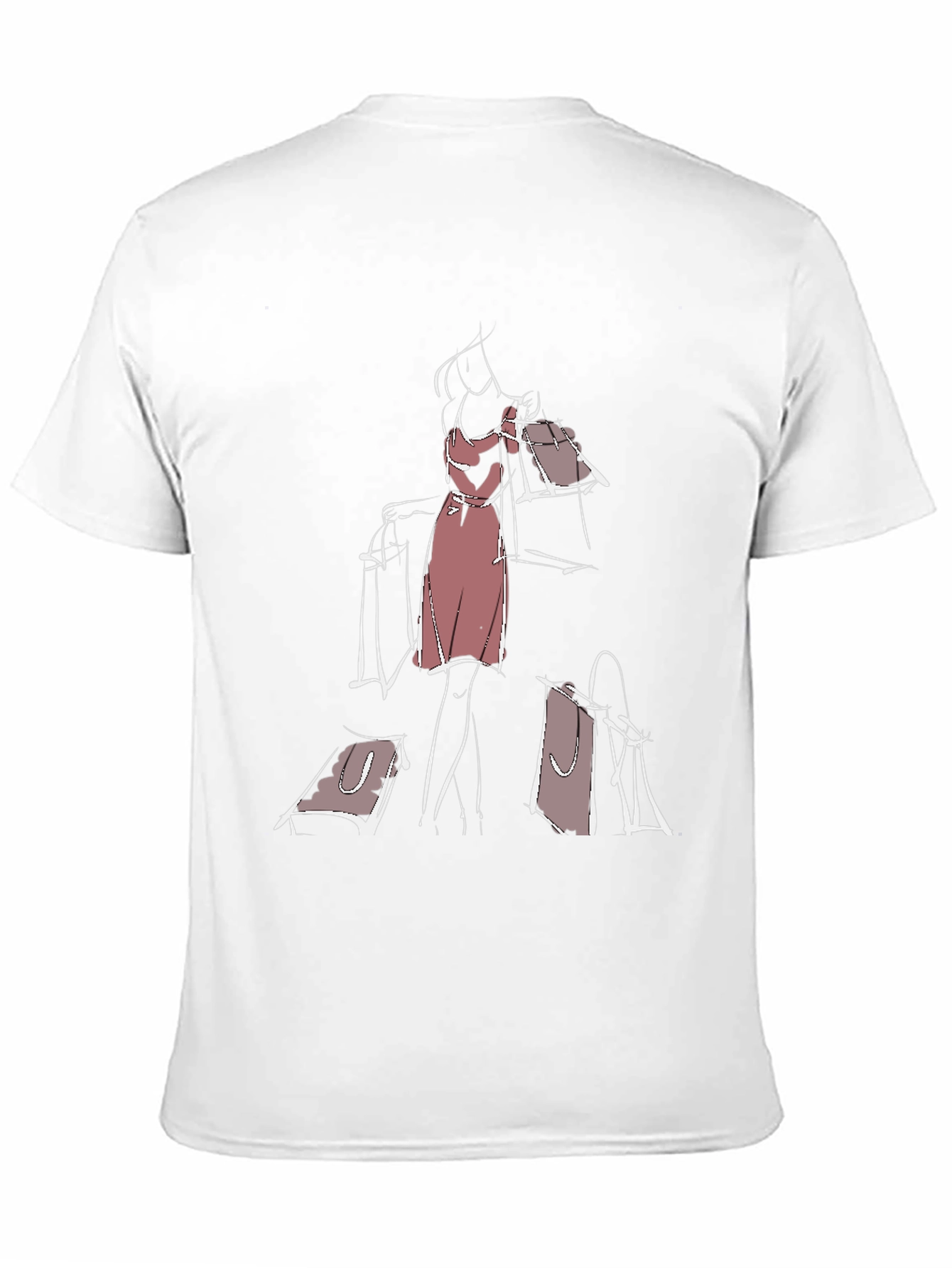 Black Stylish Graphic Print T-Shirt view 11