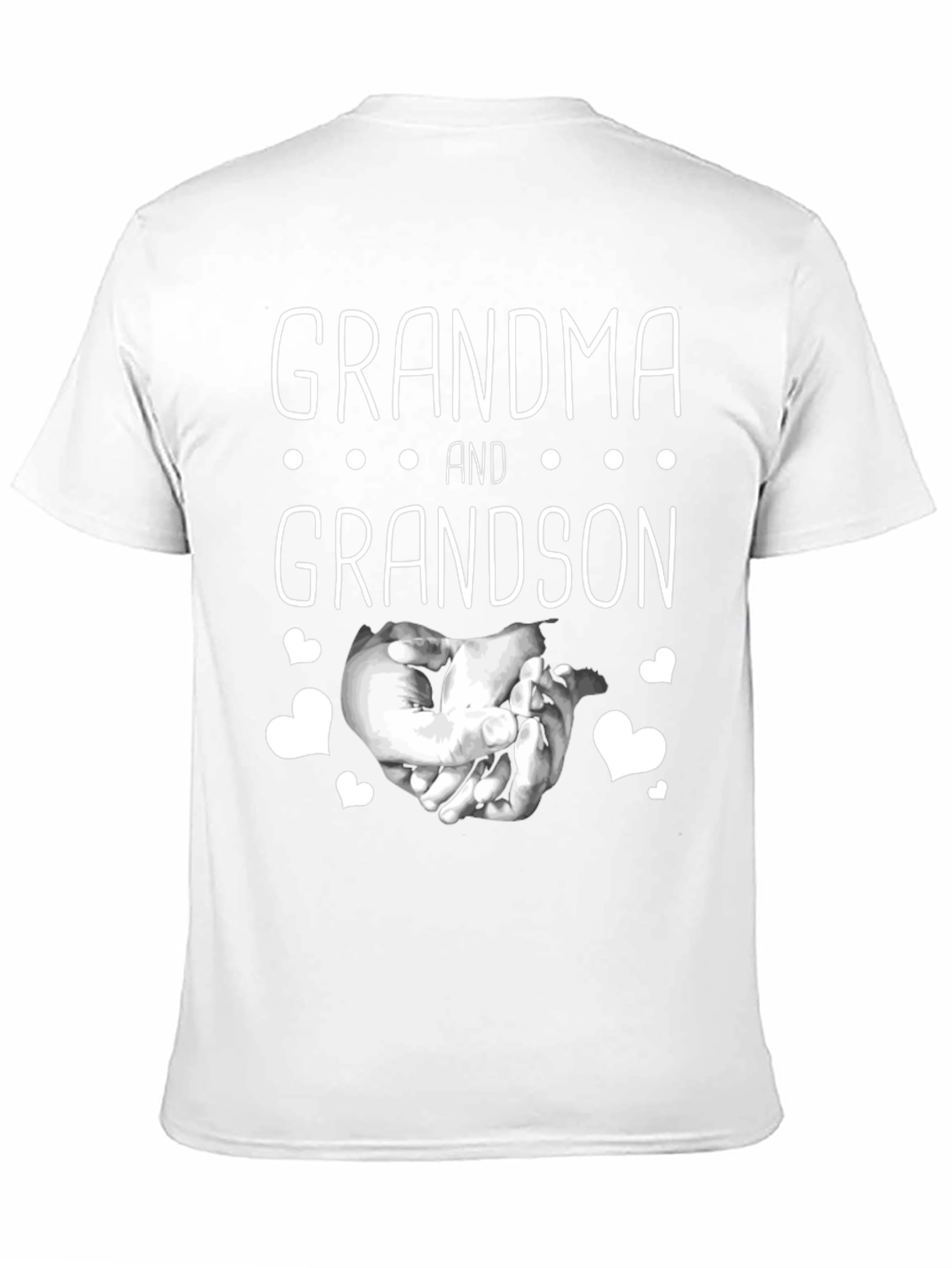 Black Grandma & Grandson Matching T-Shirt view 11