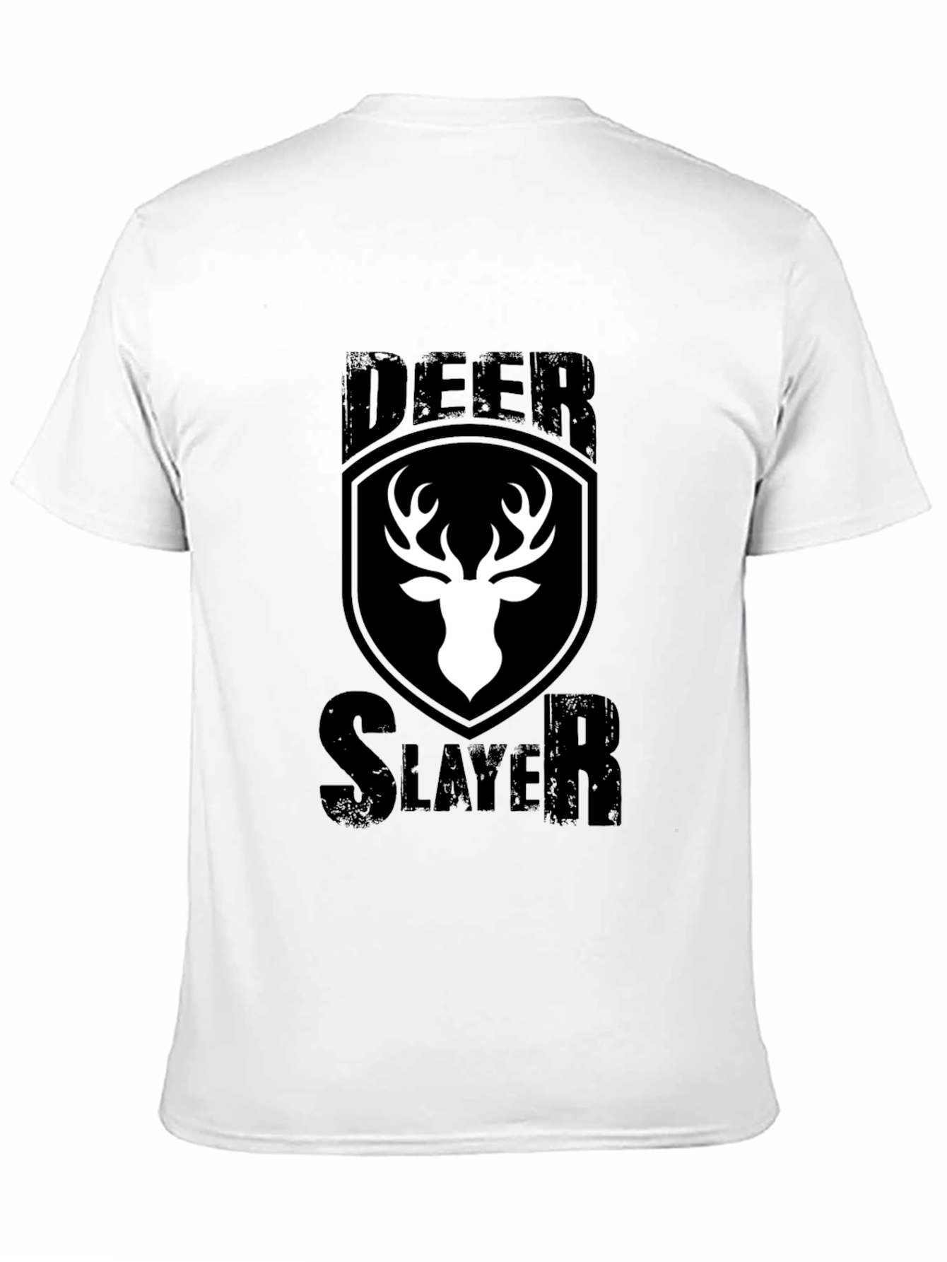 Black Deer Slayer Graphic Tee - Hunting T-Shirt view 11