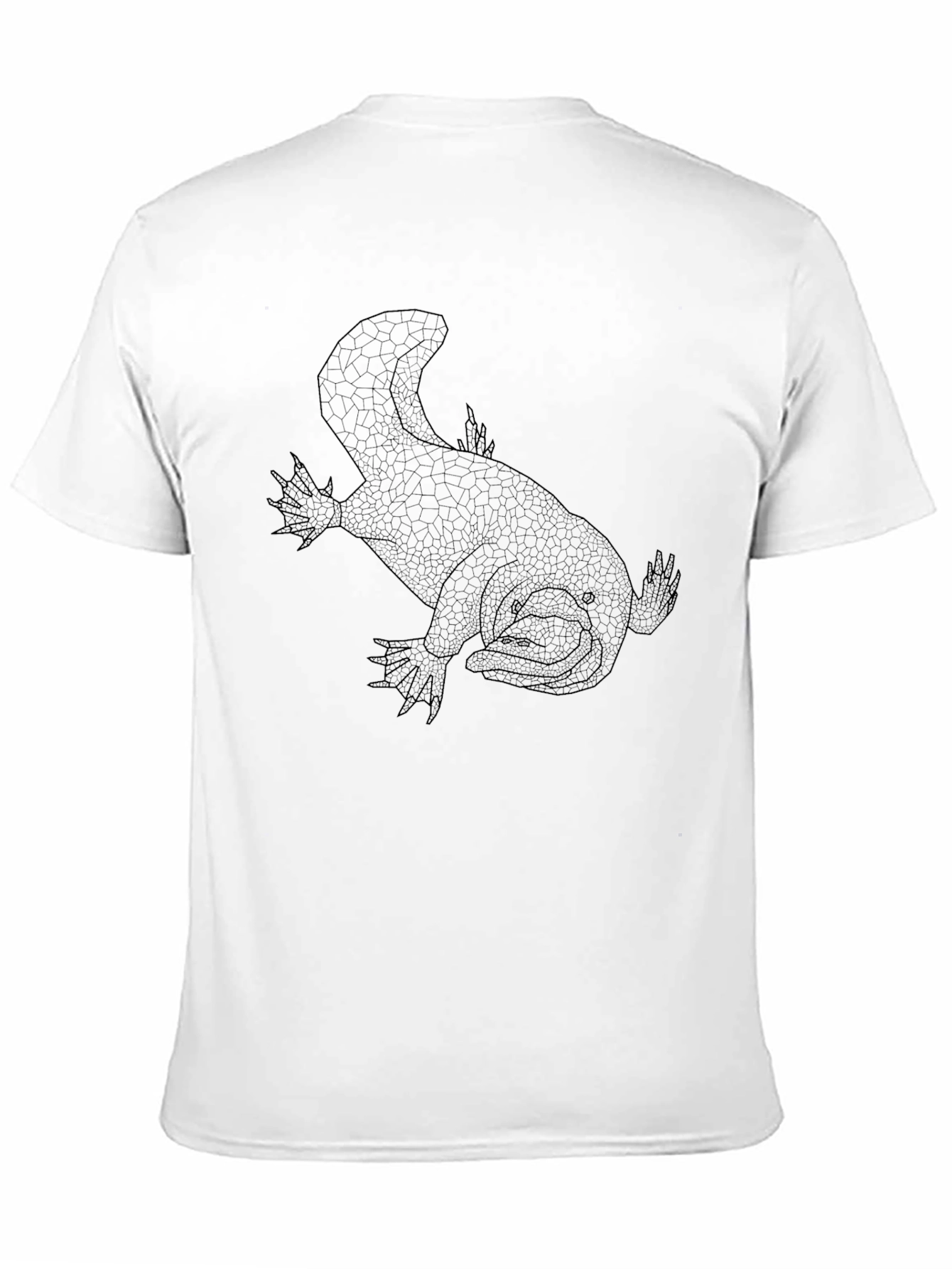 Black Platypus Graphic Tee - Black Cotton T-Shirt view 11