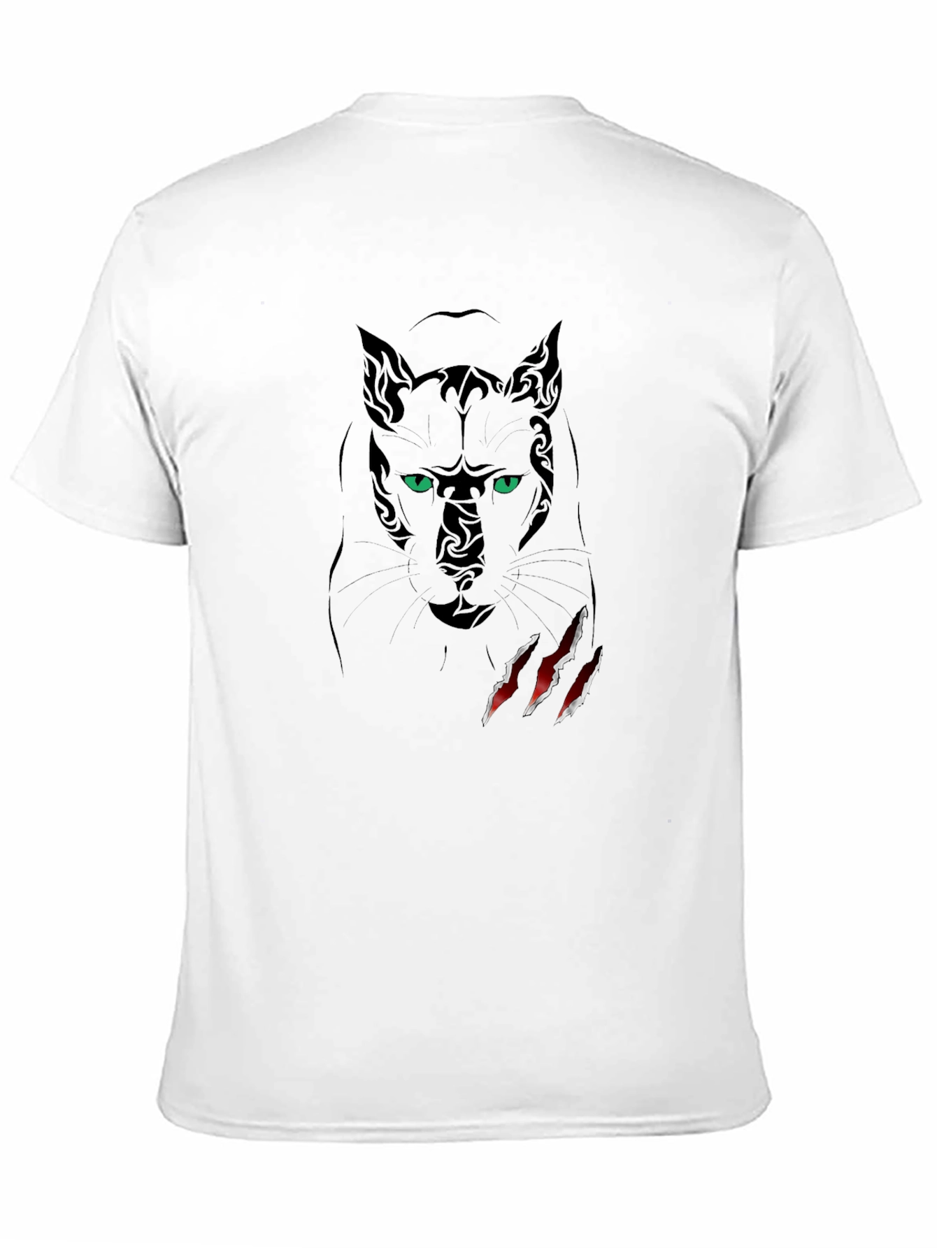 Black Black Panther Graphic T-Shirt - Men's Casual Tee view 11