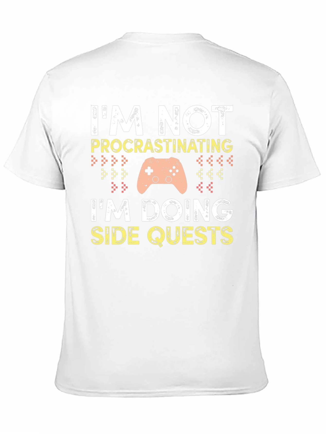 Black Gamer T-Shirt - Side Quests view 11