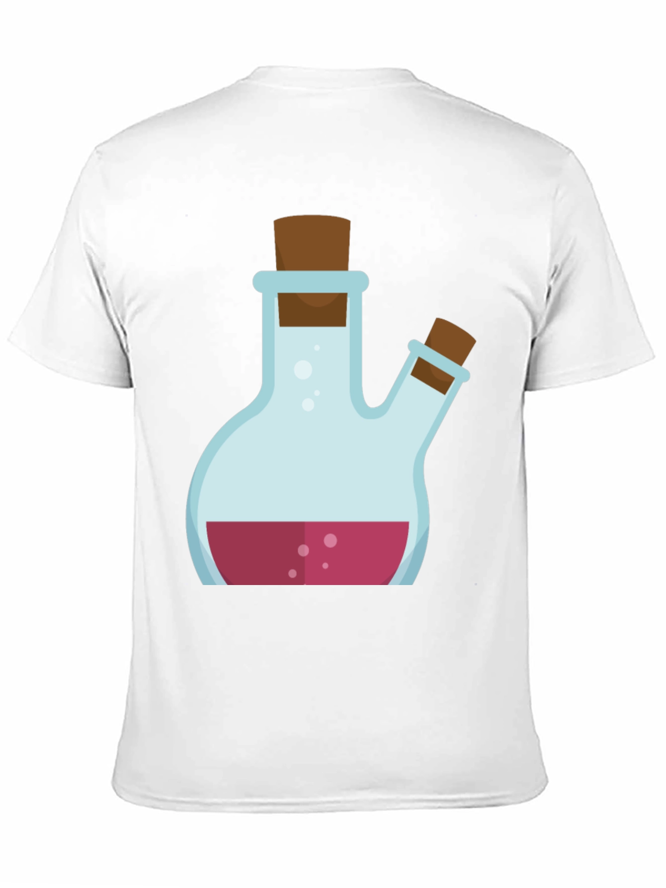 Black Potion Graphic Tee - Black Cotton Blend Shirt view 11