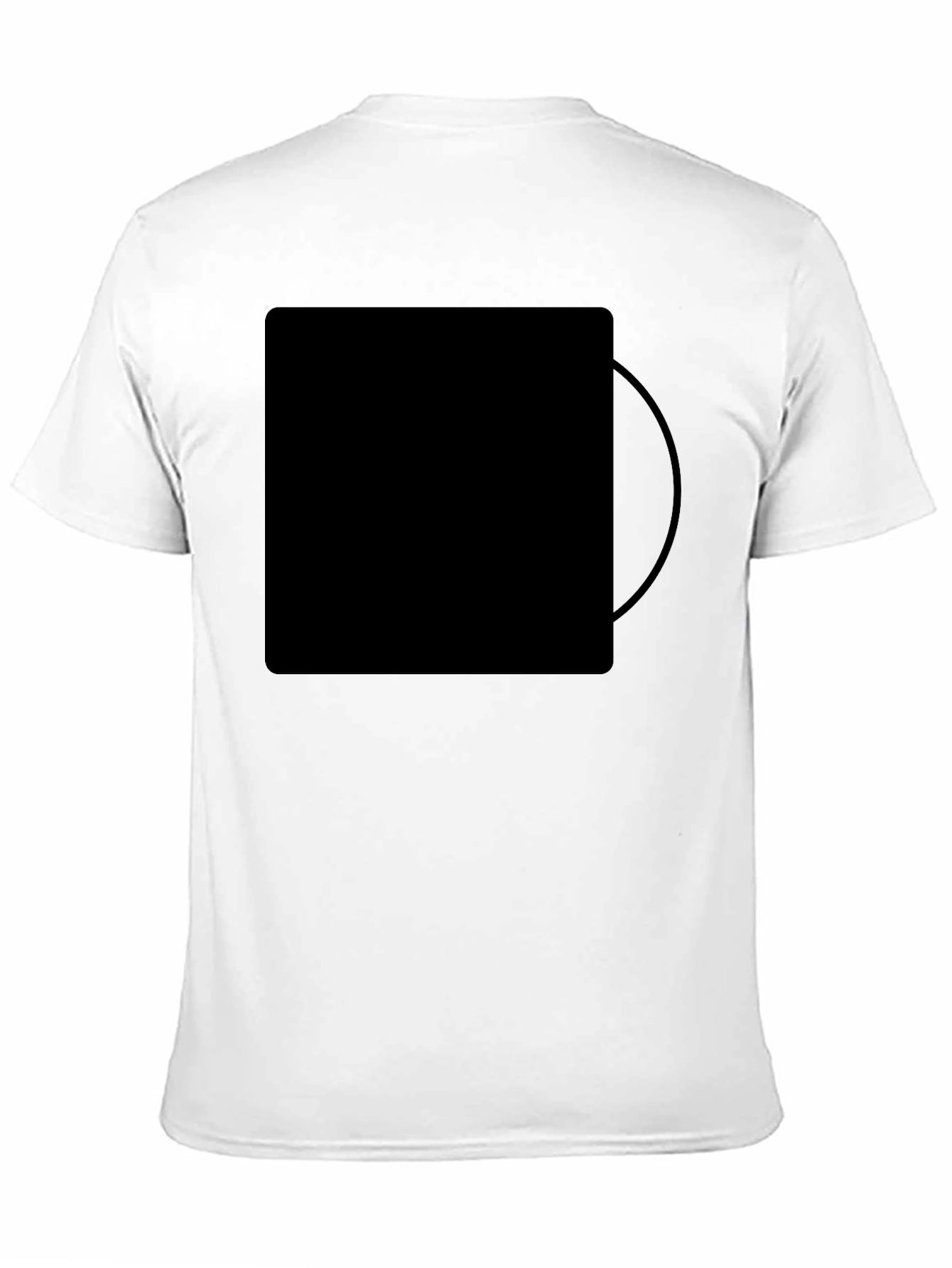 Black Classic Black Men's T-Shirt view 11