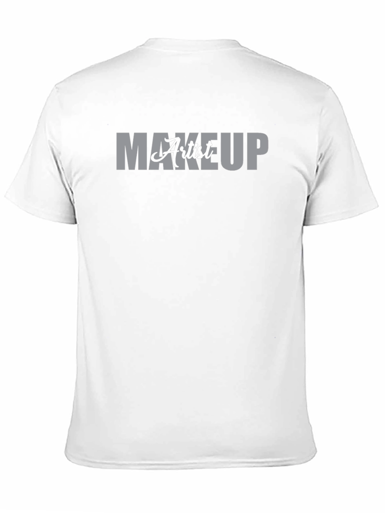 Black Makeup Artist Graphic T-Shirt - Black view 11