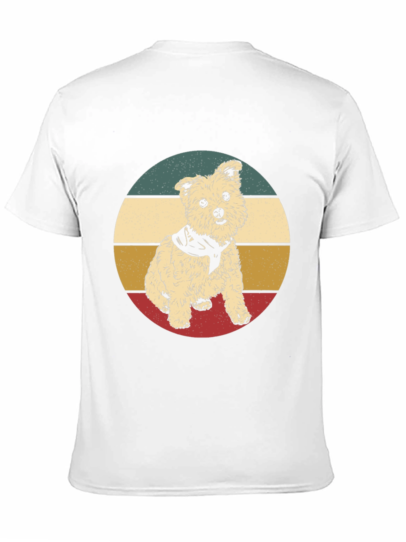 Retro Dog Graphic Tee - Vintage Style T-Shirt - 11