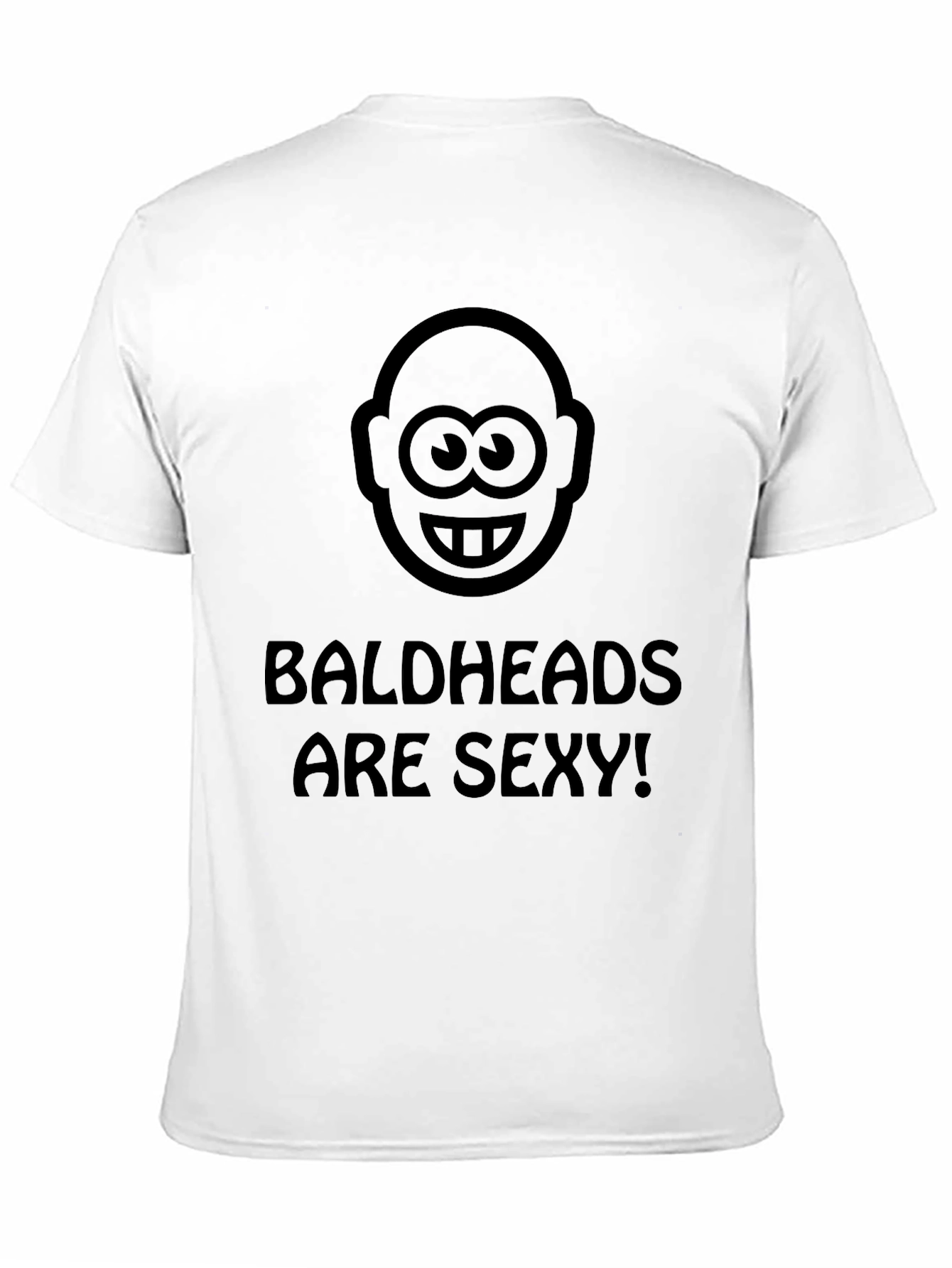 Black Baldheads Are Sexy! Graphic T-Shirt view 11
