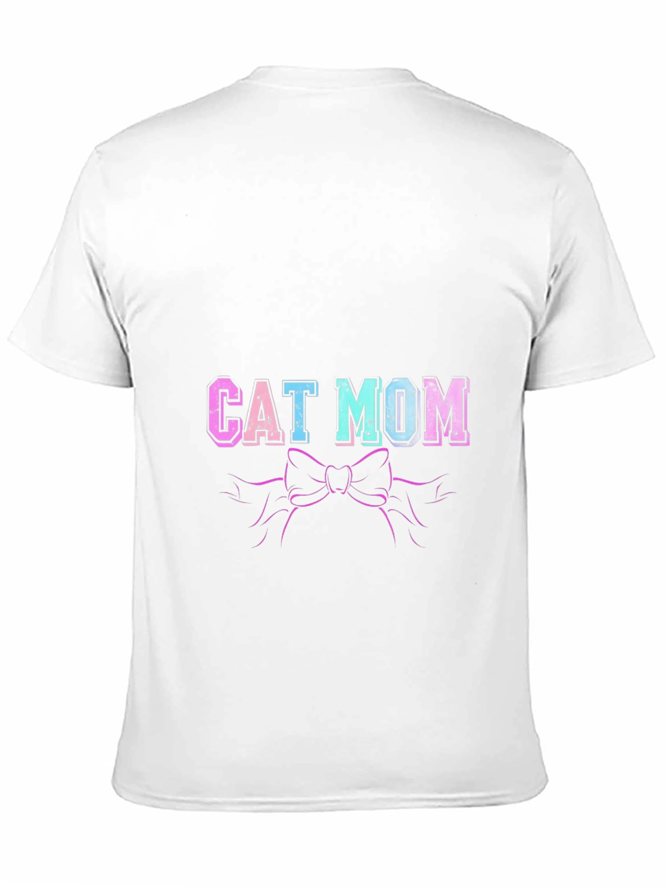 Black Cat Mom T-Shirt - Cute Graphic Tee view 11