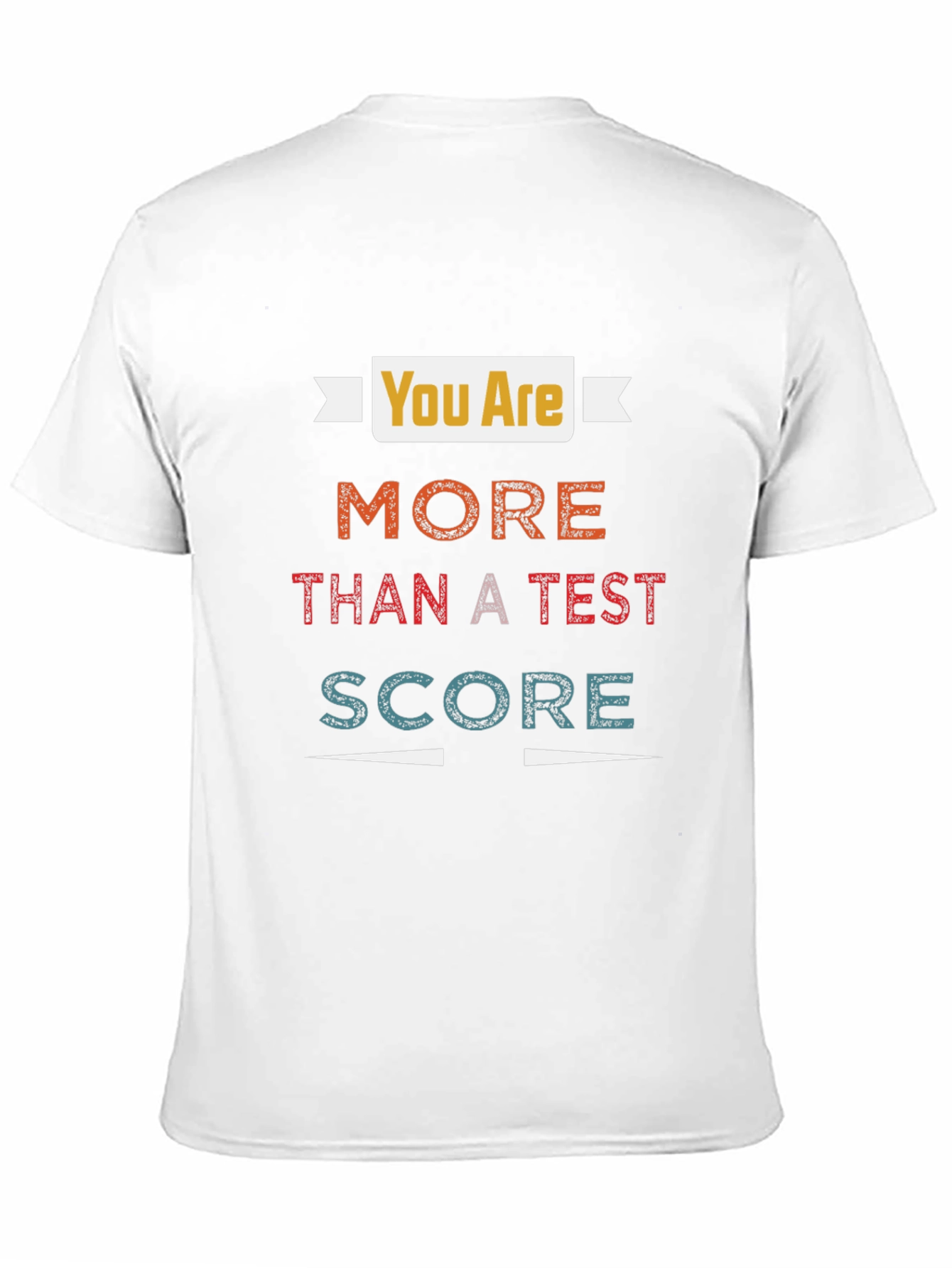 Black You Are More Than A Test Score - Graphic T-Shirt view 11