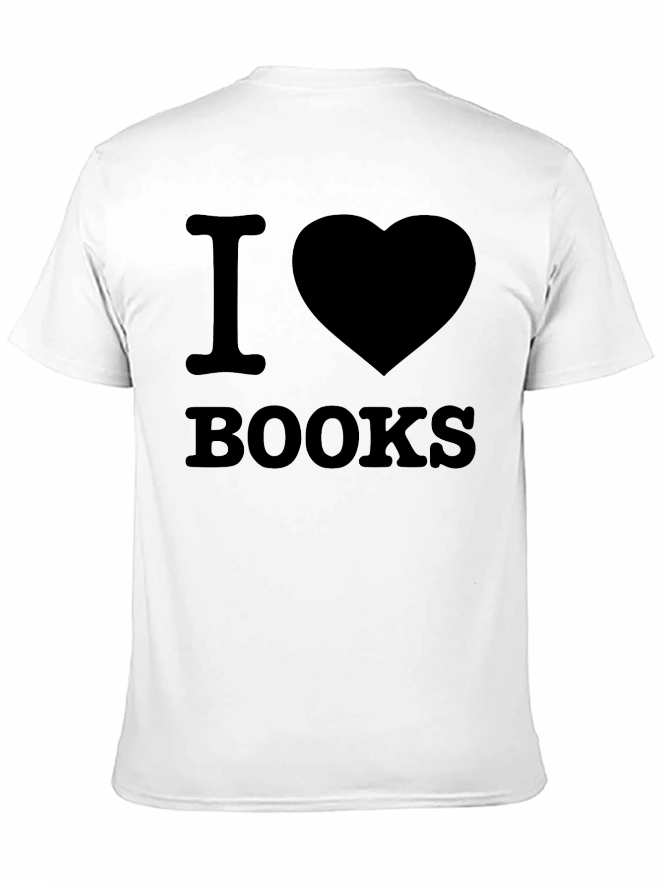 Black I Heart Books Black T-Shirt - Reader Tee view 11