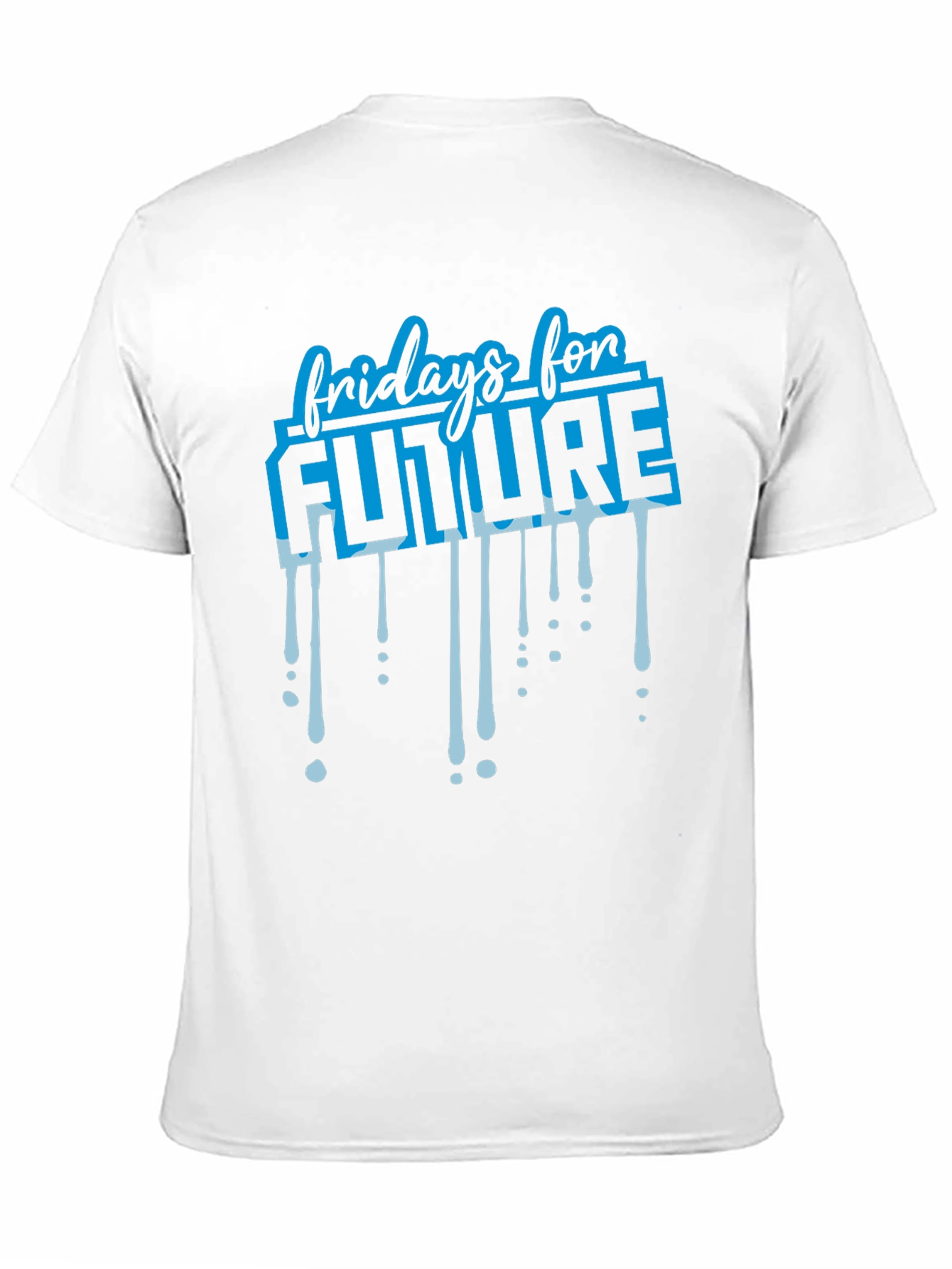 Black Fridays for Future Graphic Print Black T-Shirt view 11