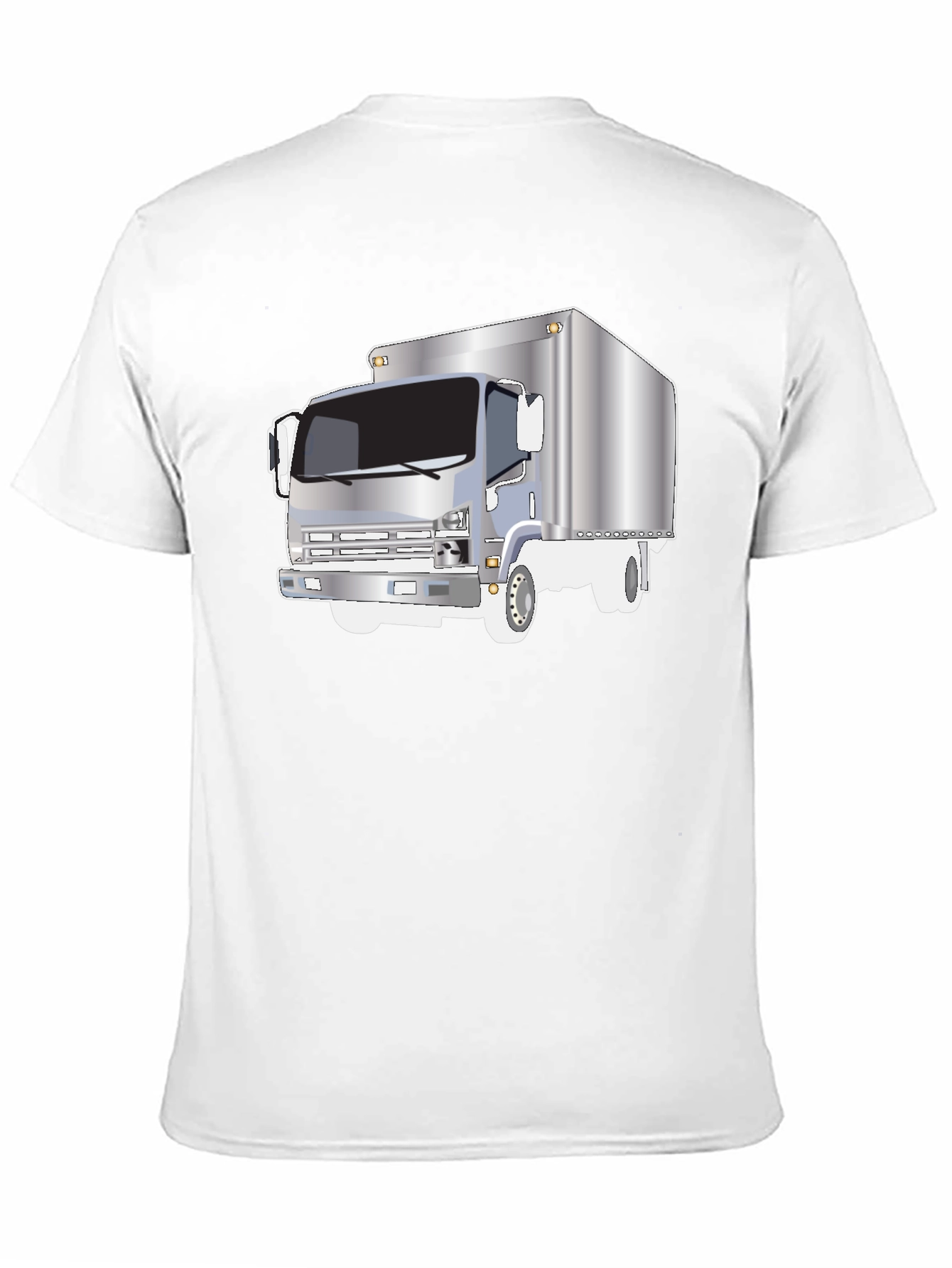 Black Truck Graphic Tee - Black Cotton Blend view 11