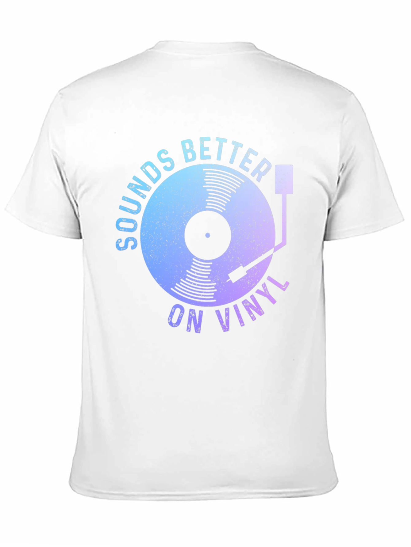Black Sounds Better on Vinyl Graphic Tee view 11