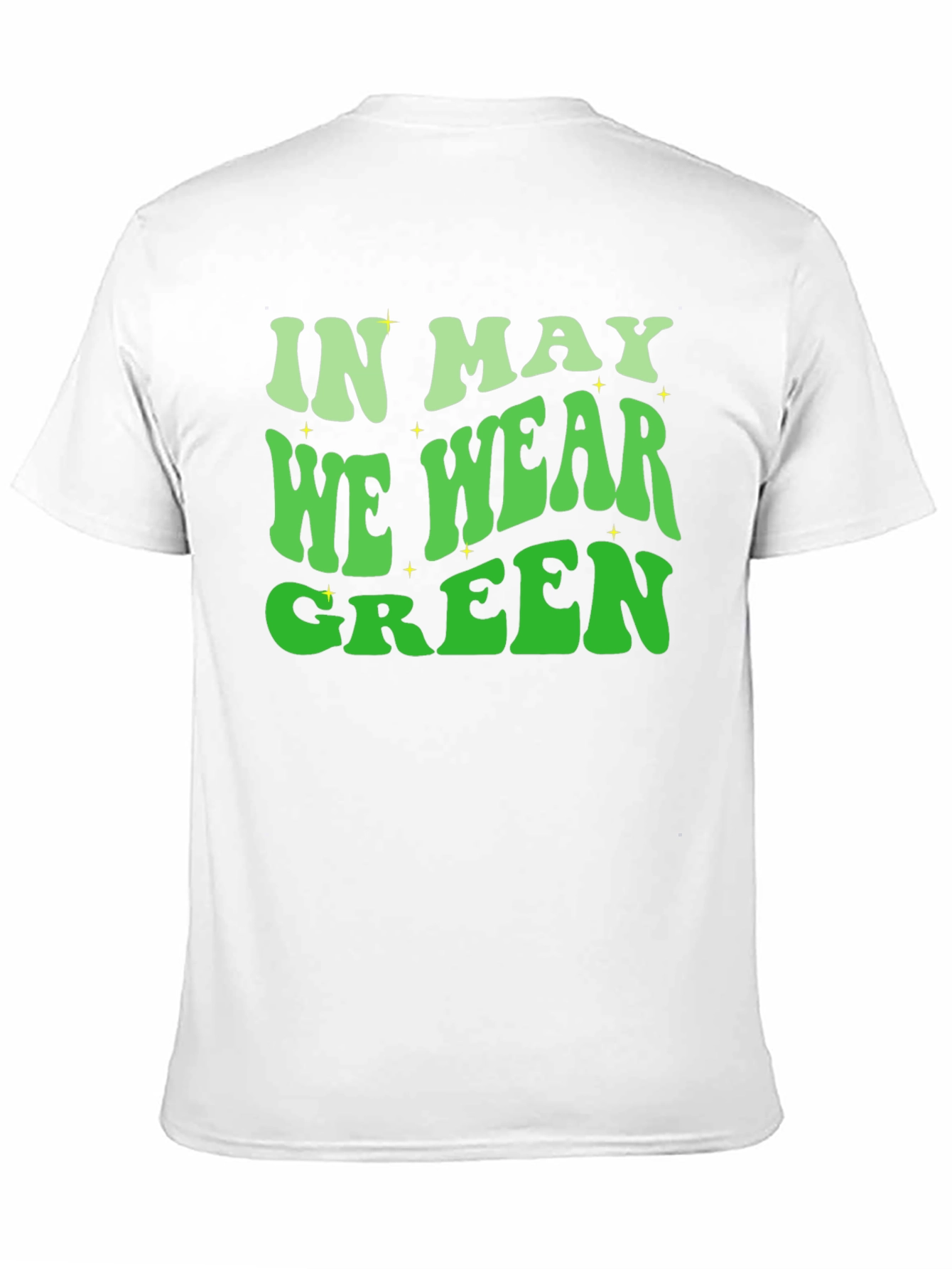 Black In May We Wear Green T-Shirt view 11