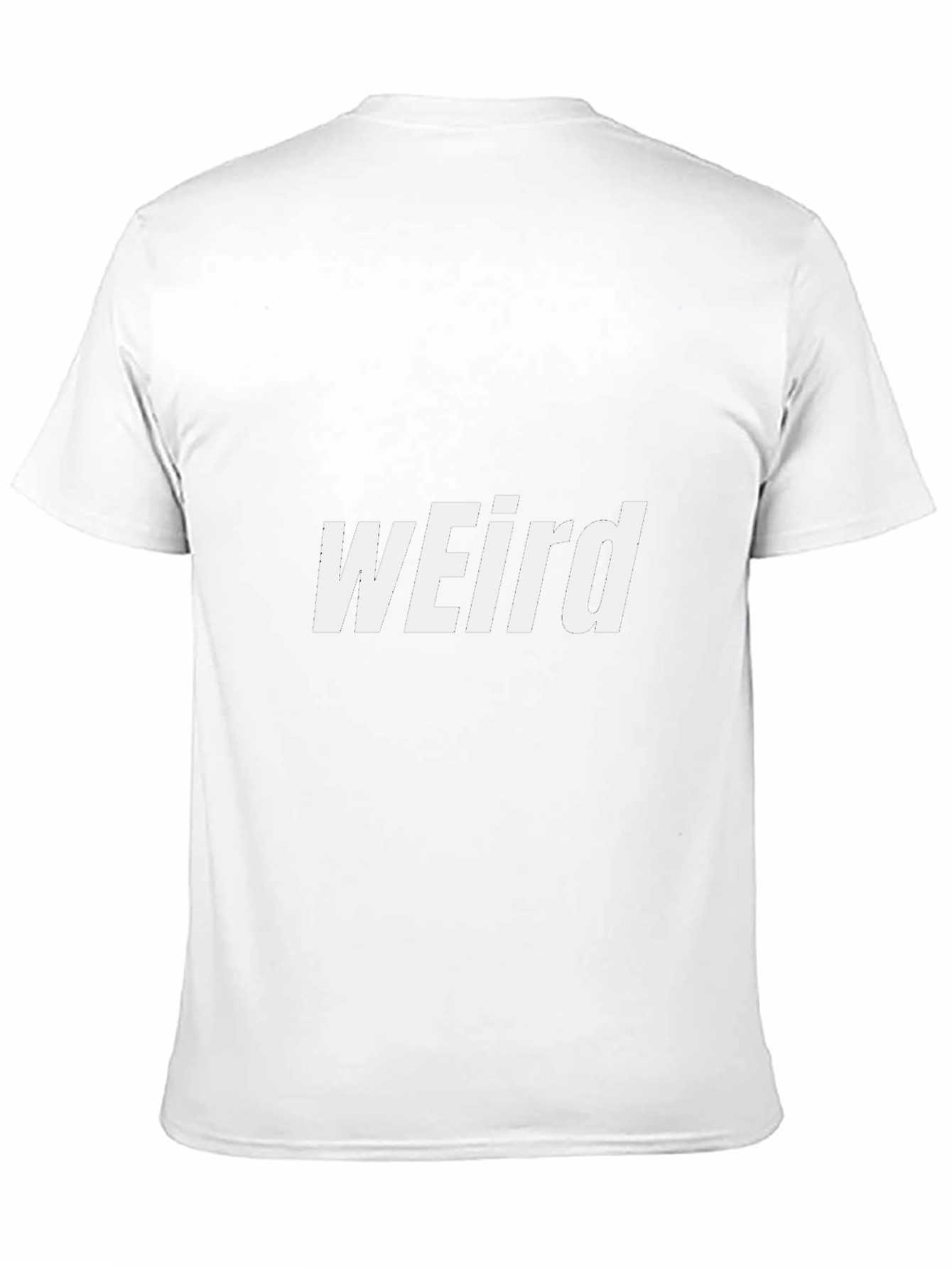 Black Weird Graphic Tee - Unisex Black T-Shirt view 11