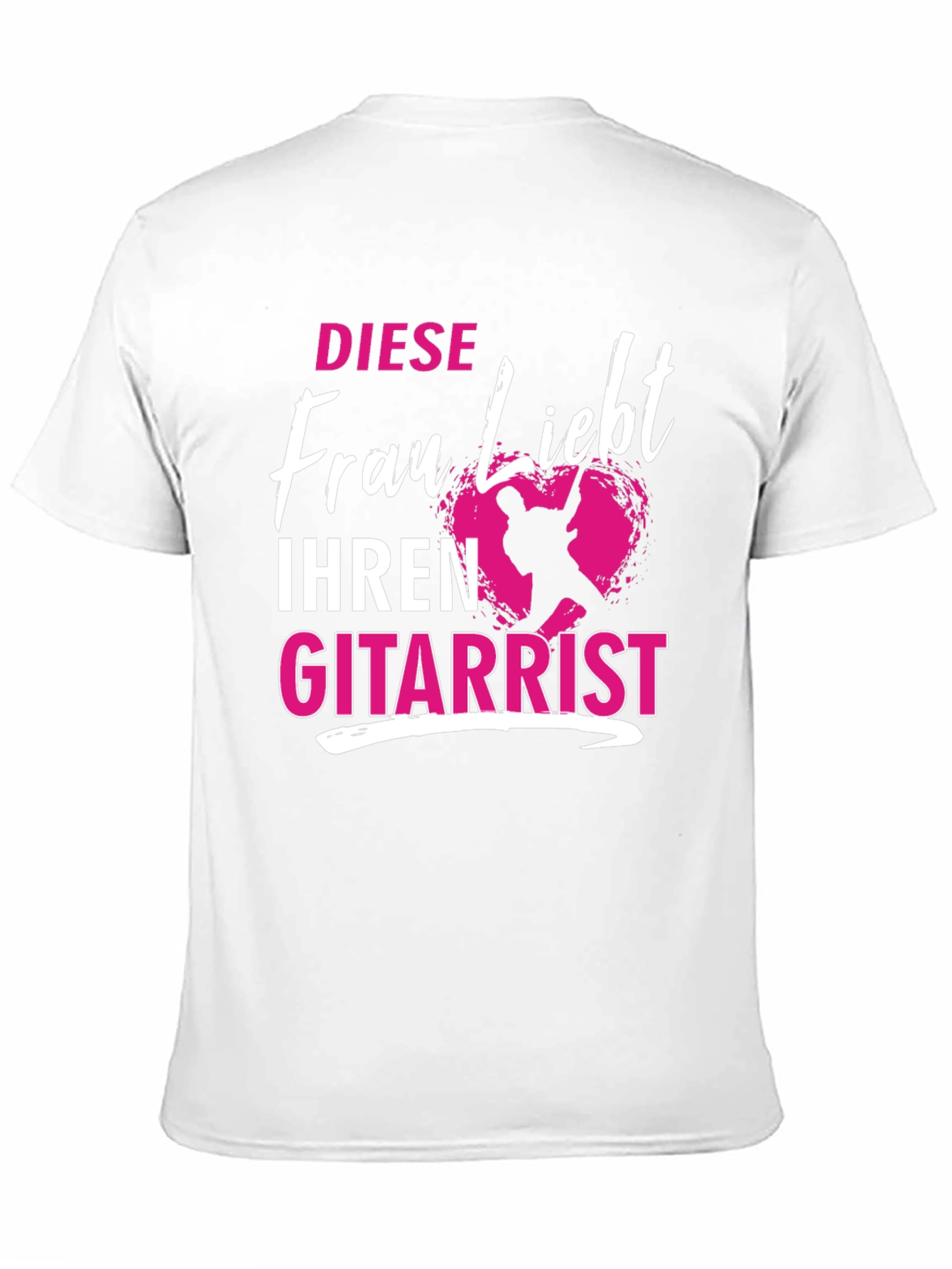 Black Diese Frau Liebt Ihren Gitarrist T-Shirt view 11
