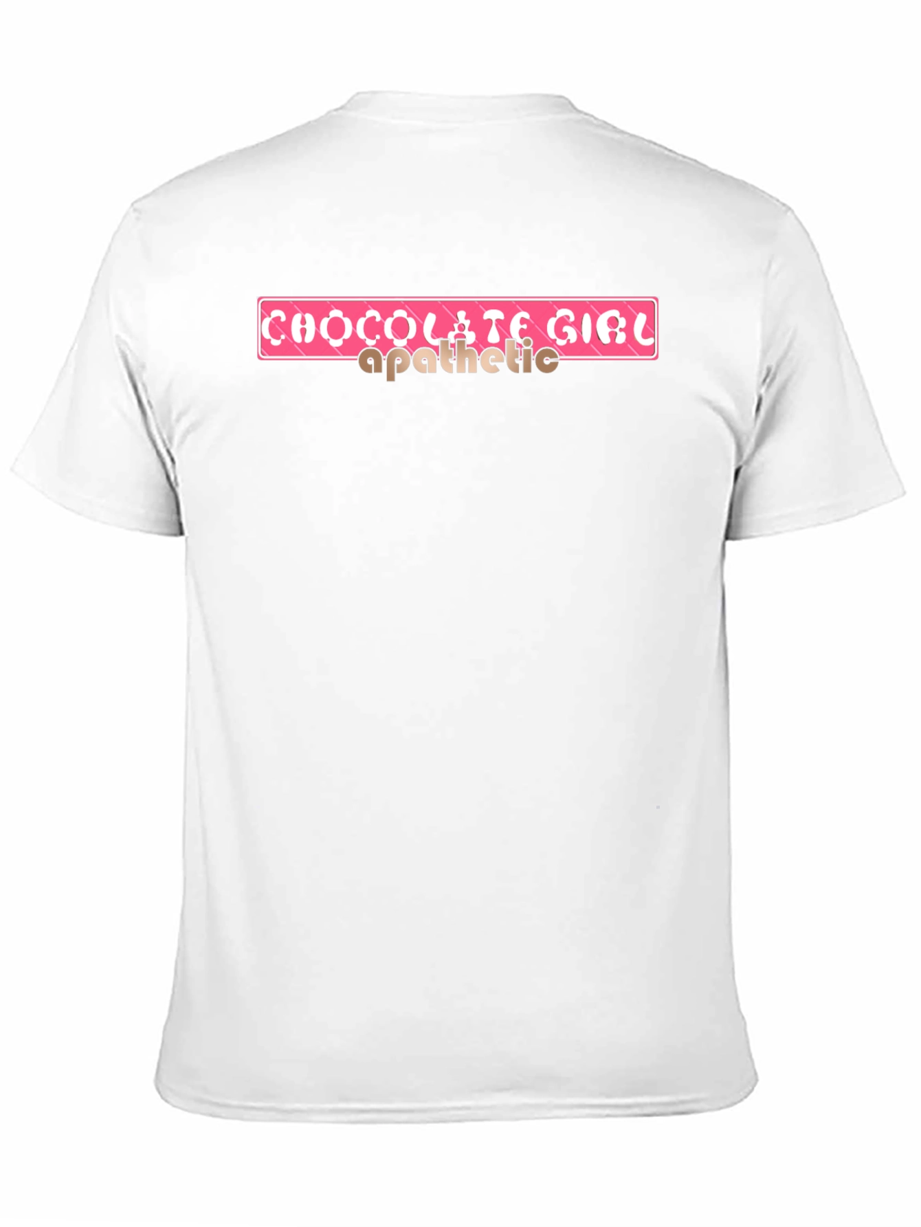 Black Chocolate Girl Graphic T-Shirt, Apathetic Statement Tee view 11