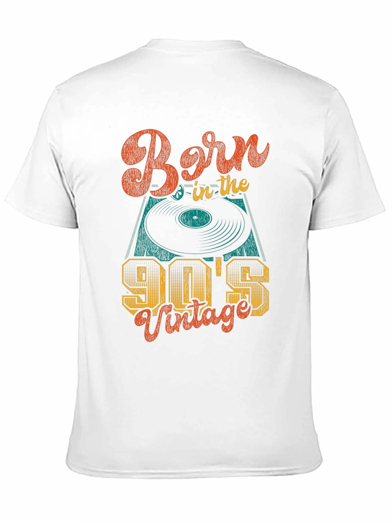 Black Born in the 90's Vintage Graphic Tee view 11