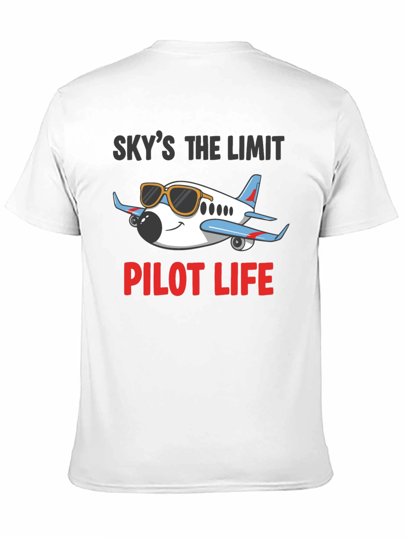 Pilot Life Tee - Sky's the Limit Graphic T-Shirt - 11