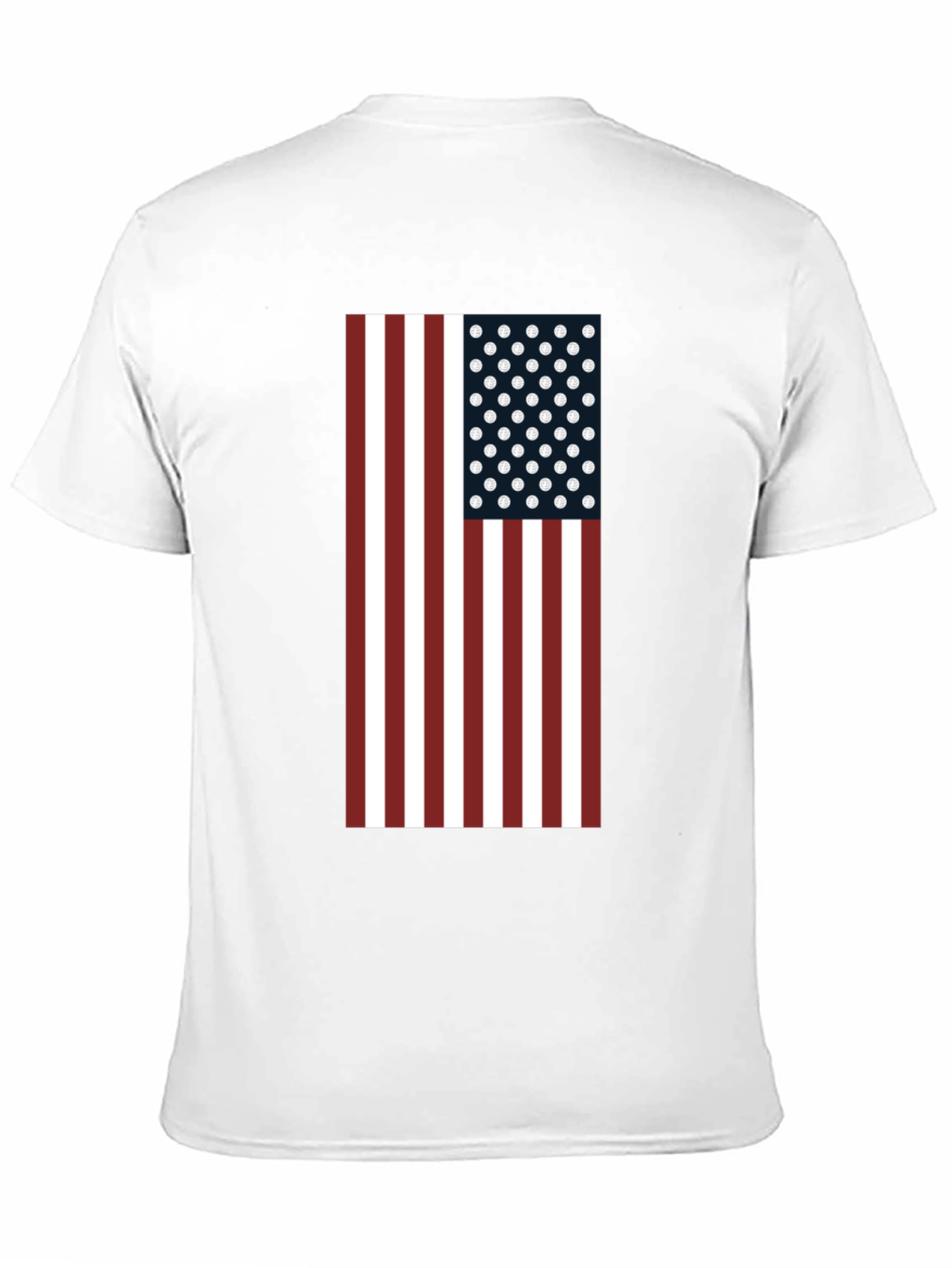 Black American Flag Graphic Tee - Patriotic Style view 11