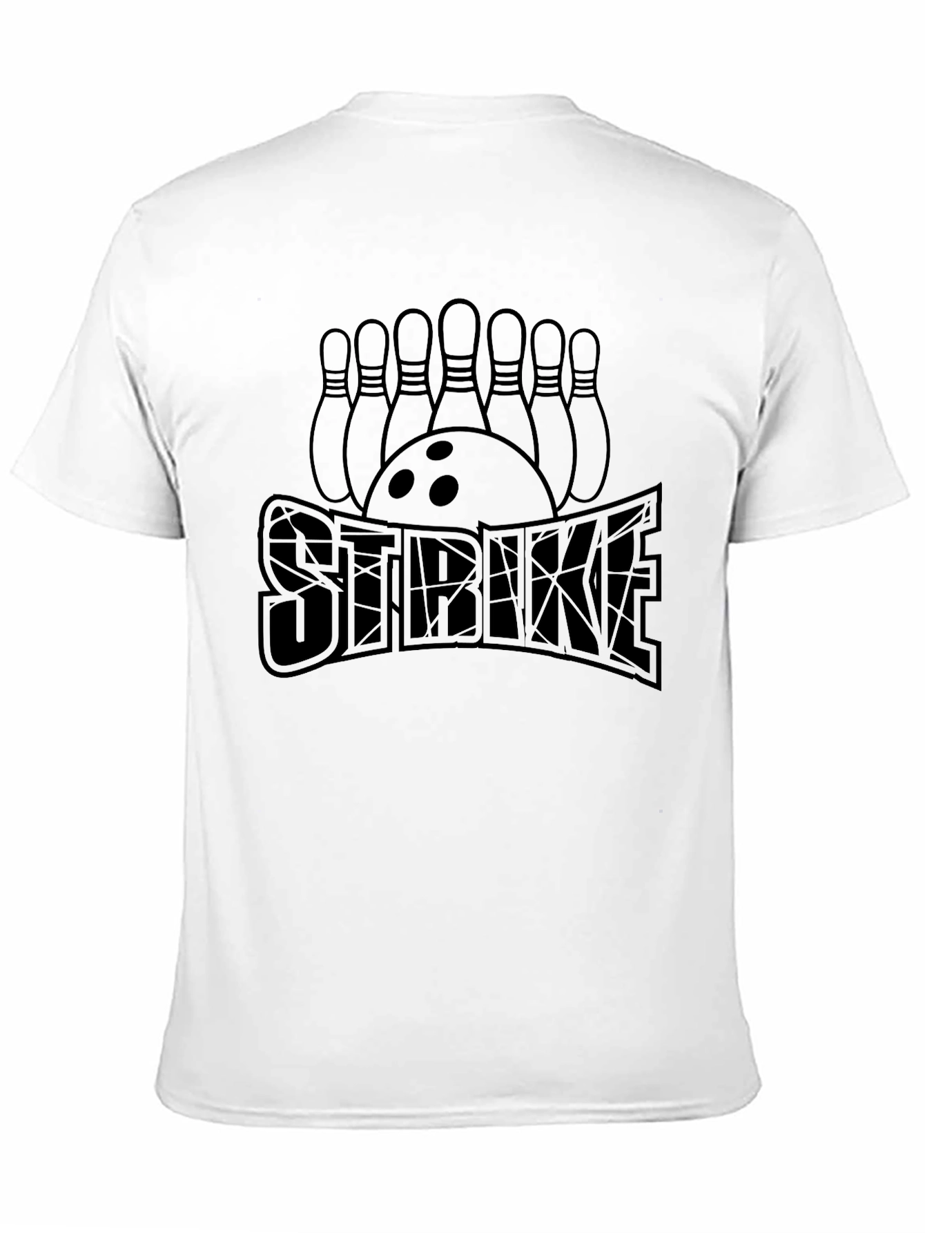 Bowling Strike T-Shirt - Unique Design - 11