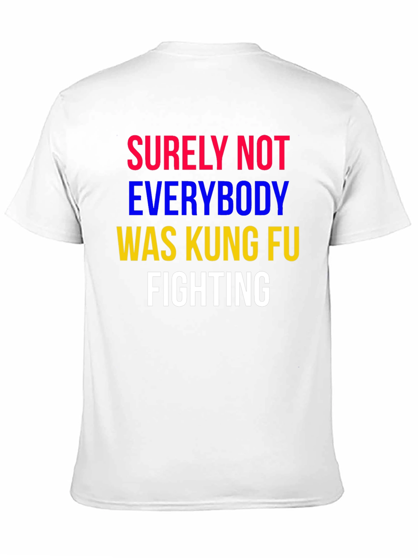 Black Kung Fu Fighting Graphic T-Shirt view 11