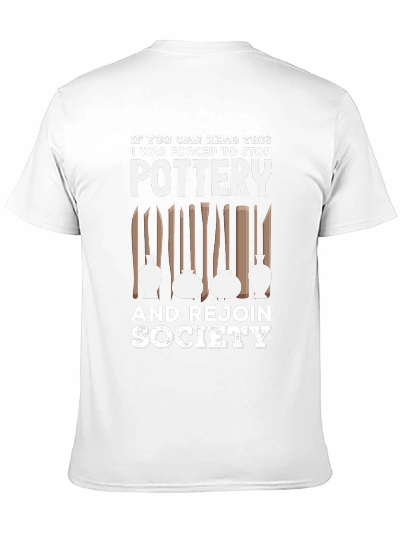 Black Pottery Lover T-Shirt - If You Can Read This... view 11