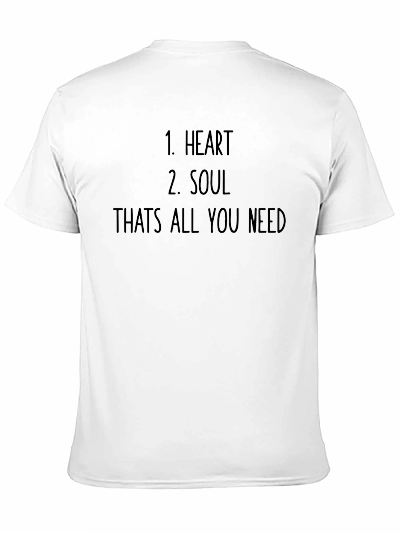 Black Heart & Soul Graphic T-Shirt - All You Need view 11