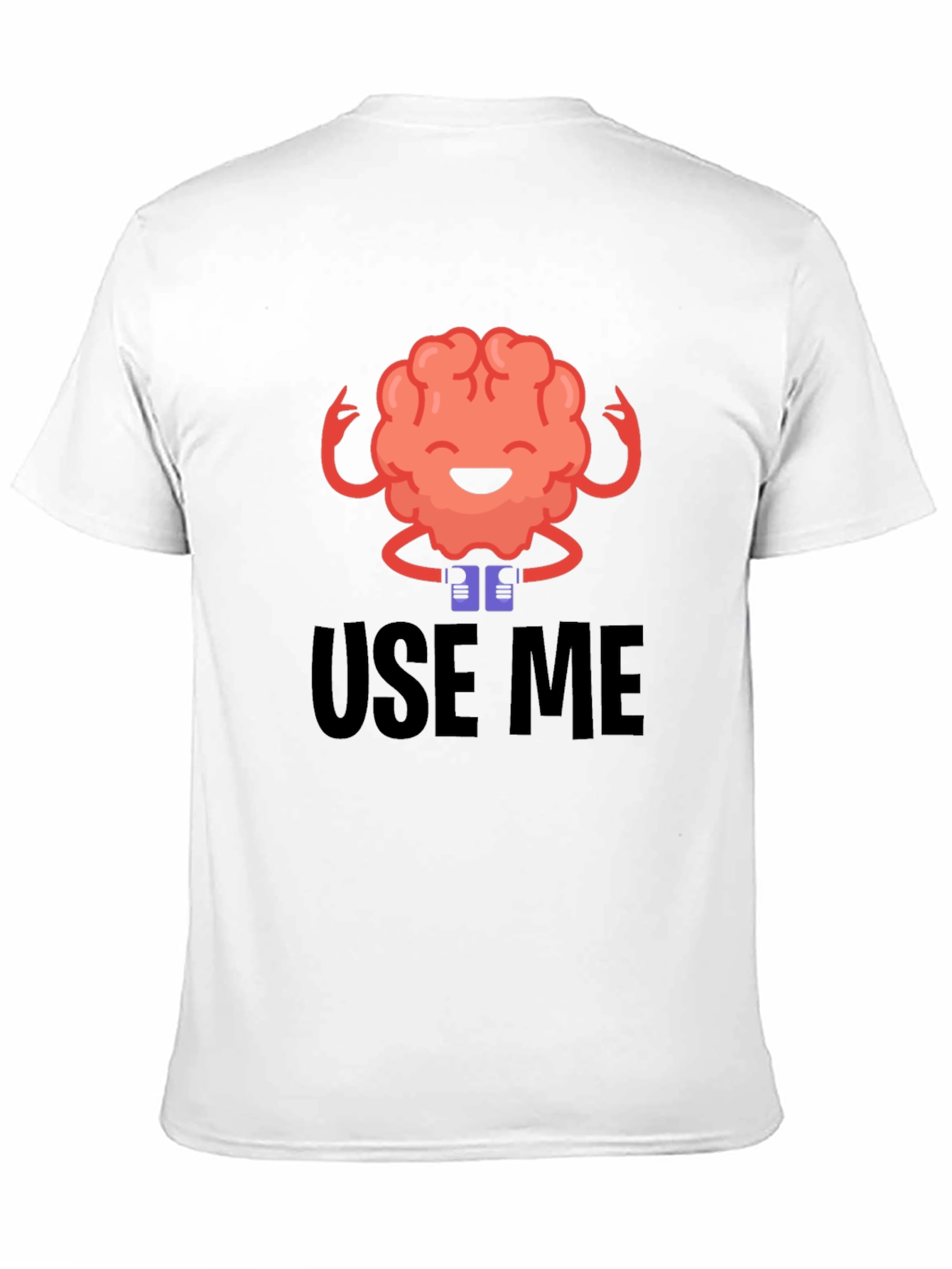 Black Use Me Brain Graphic Tee - Black T-Shirt view 11