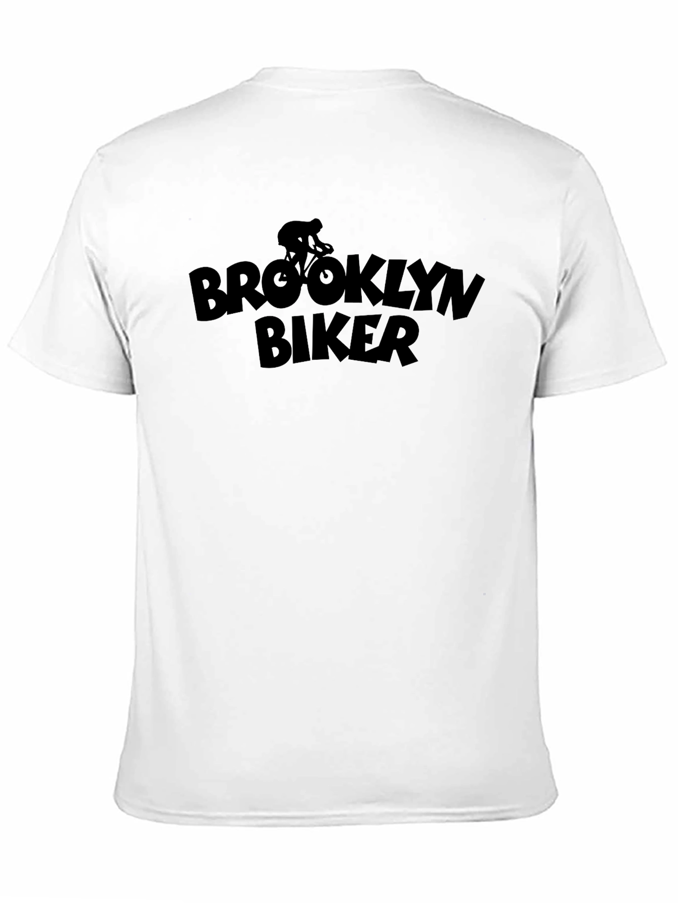 Black Brooklyn Biker Graphic T-Shirt view 11