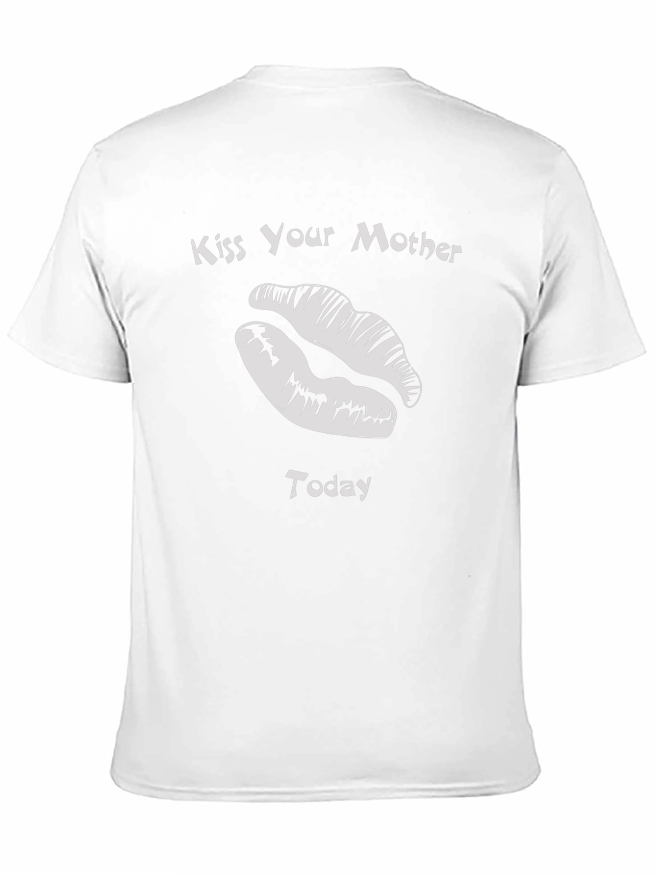 Black Kiss Your Mother Today Black Graphic Tee view 11