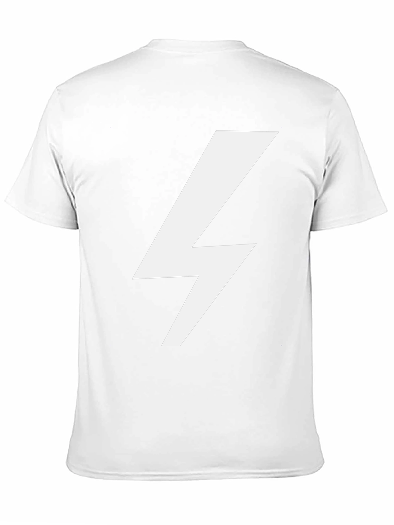 Black Lightning Bolt Graphic T-Shirt - Casual Style view 11