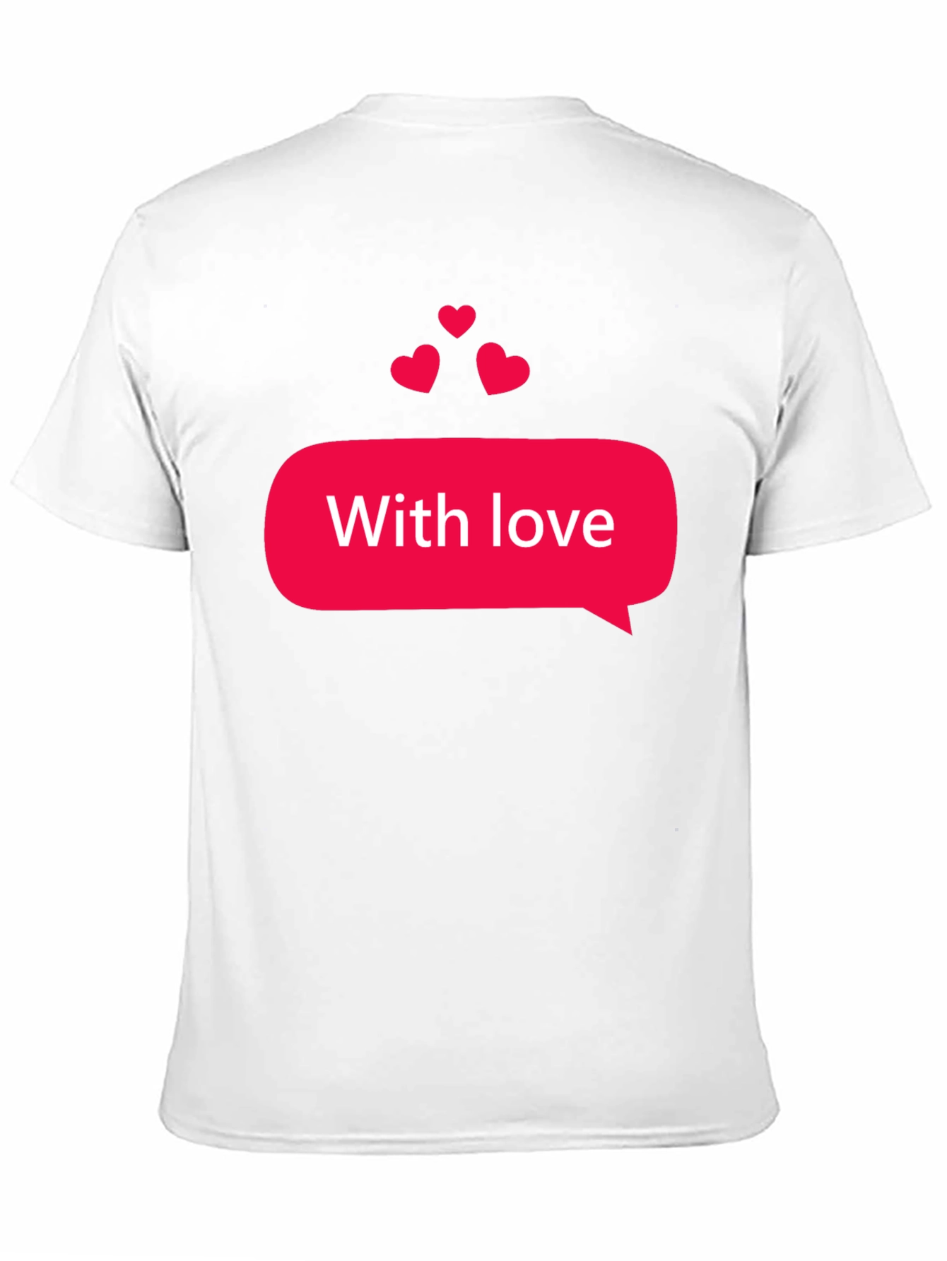Black With Love Graphic Tee - Stylish Black T-Shirt view 11
